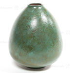 Teal Vintage Bronze Vase with Box