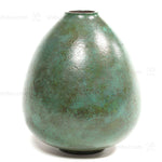 Teal Vintage Bronze Vase with Box