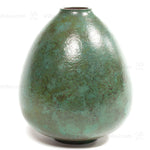 Teal Vintage Bronze Vase with Box
