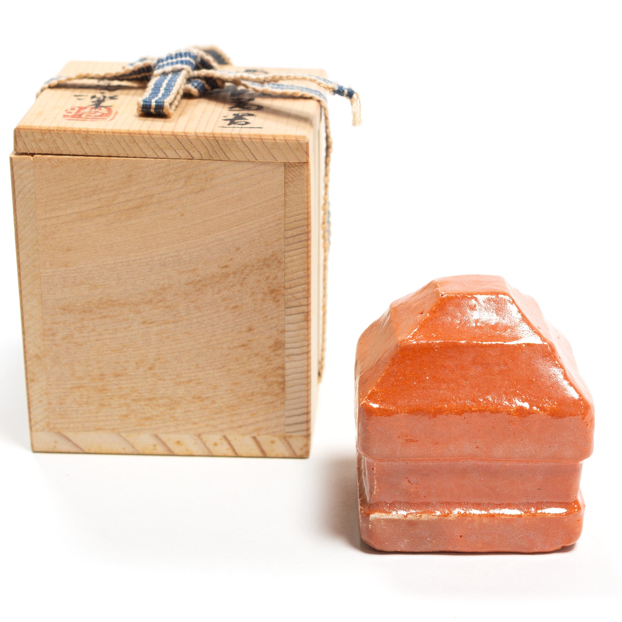 Koraku Ceramic Futaoki | Vintage Ladle Rest