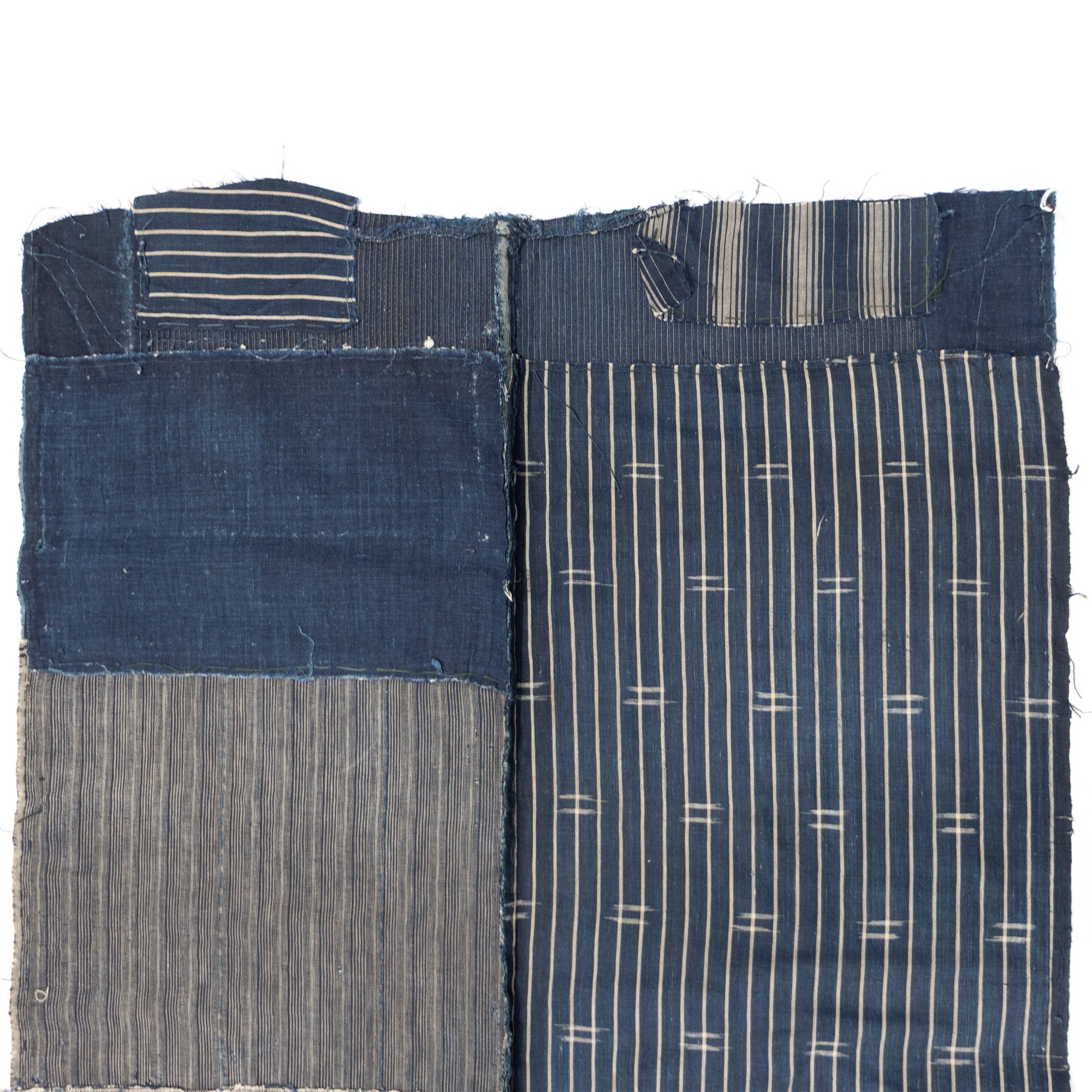 Boro Patchwork Panels | Japanese Indigo
