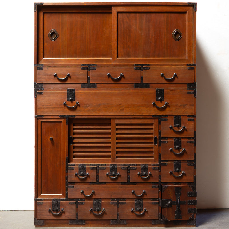 Unusual Omi Japanese Antique Chest | Furniture Storage