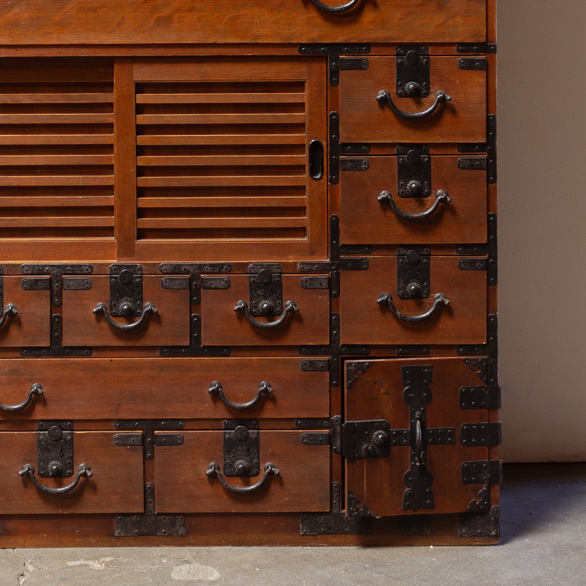 Unusual Omi Japanese Antique Chest | Furniture Storage