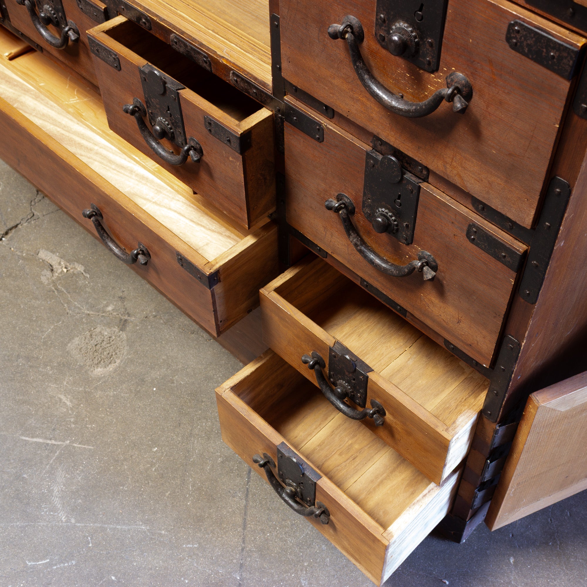 Unusual Omi Japanese Antique Chest | Furniture Storage