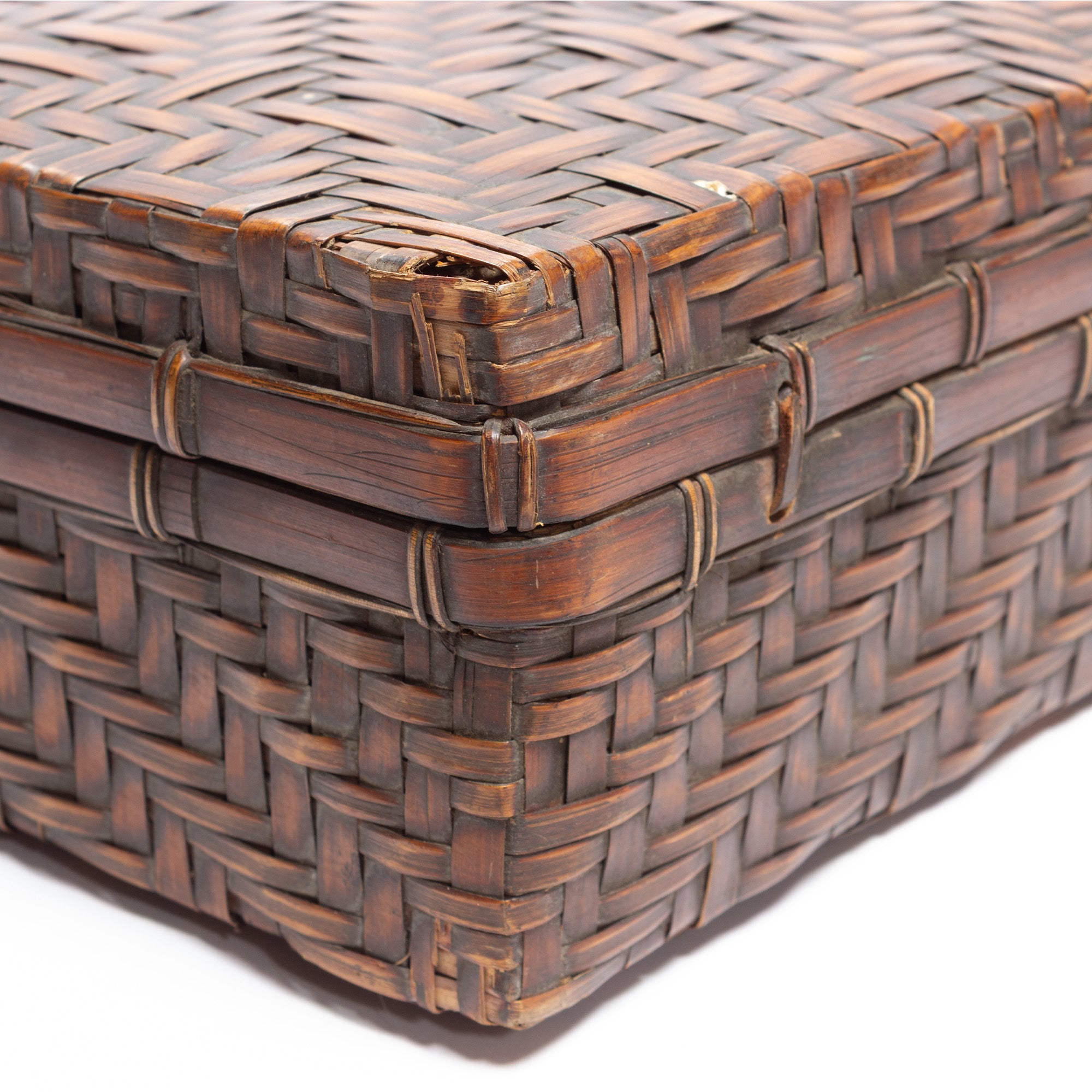Hand Woven Bamboo Briefcase