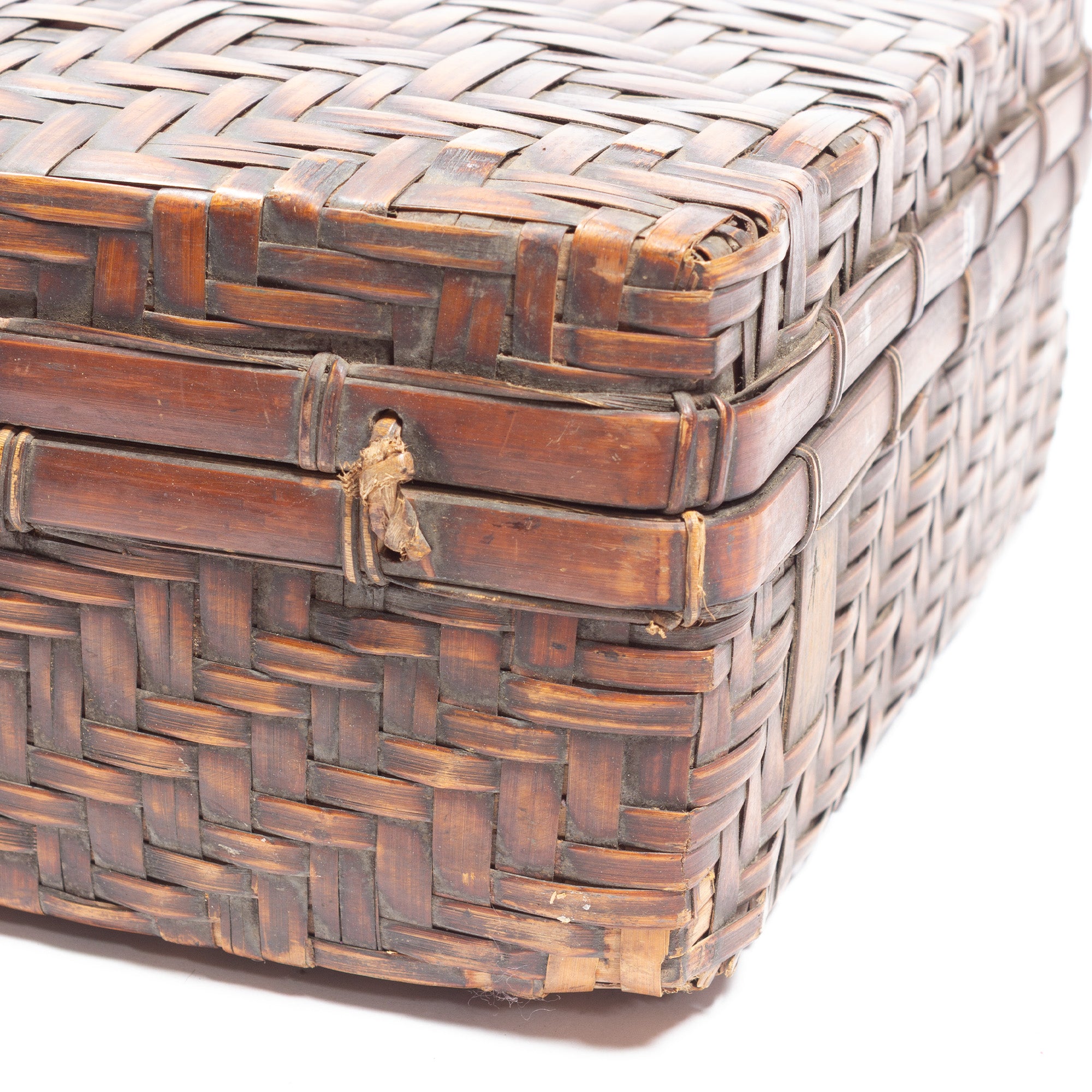 Hand Woven Bamboo Briefcase