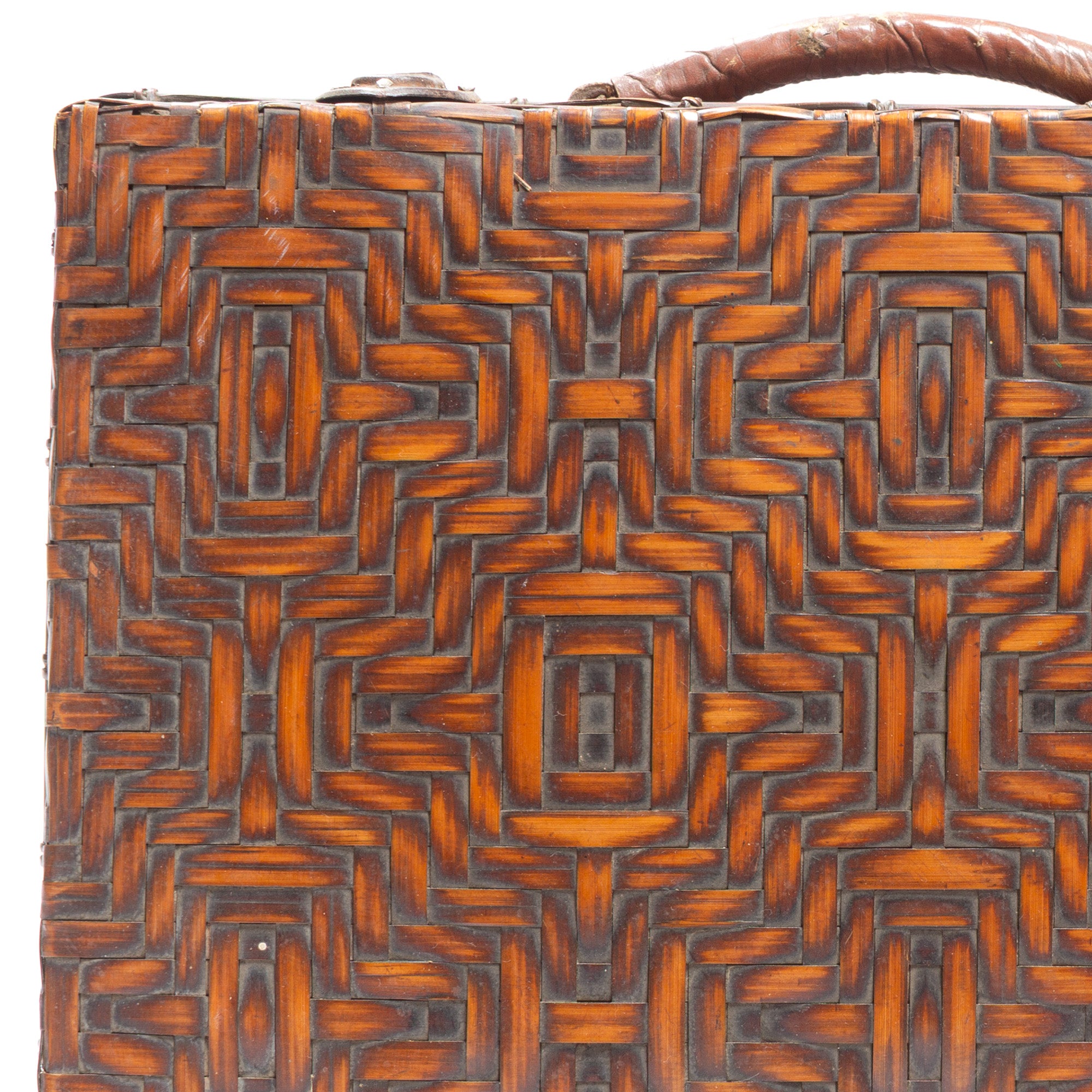 Hand Woven Bamboo Briefcase