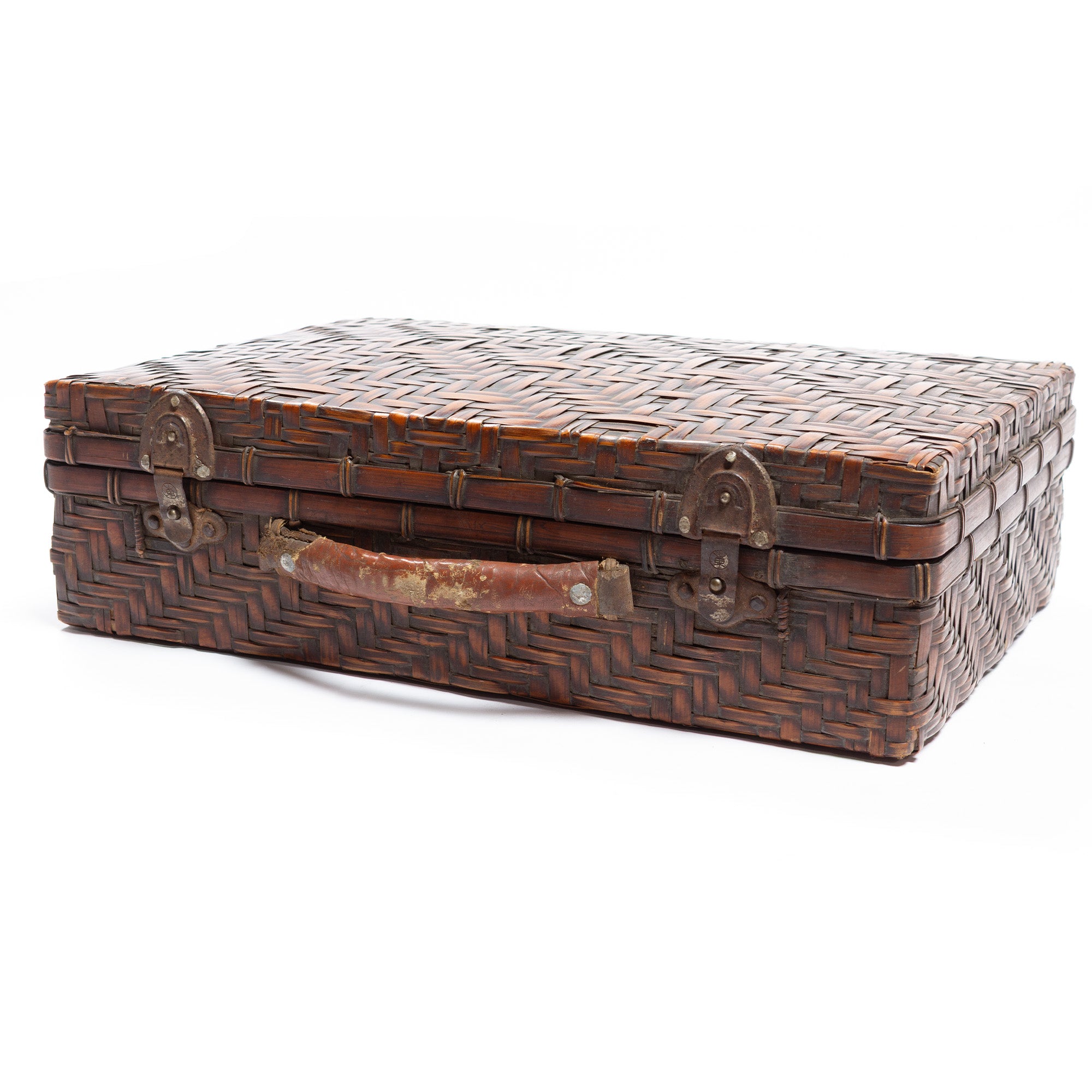 Hand Woven Bamboo Briefcase