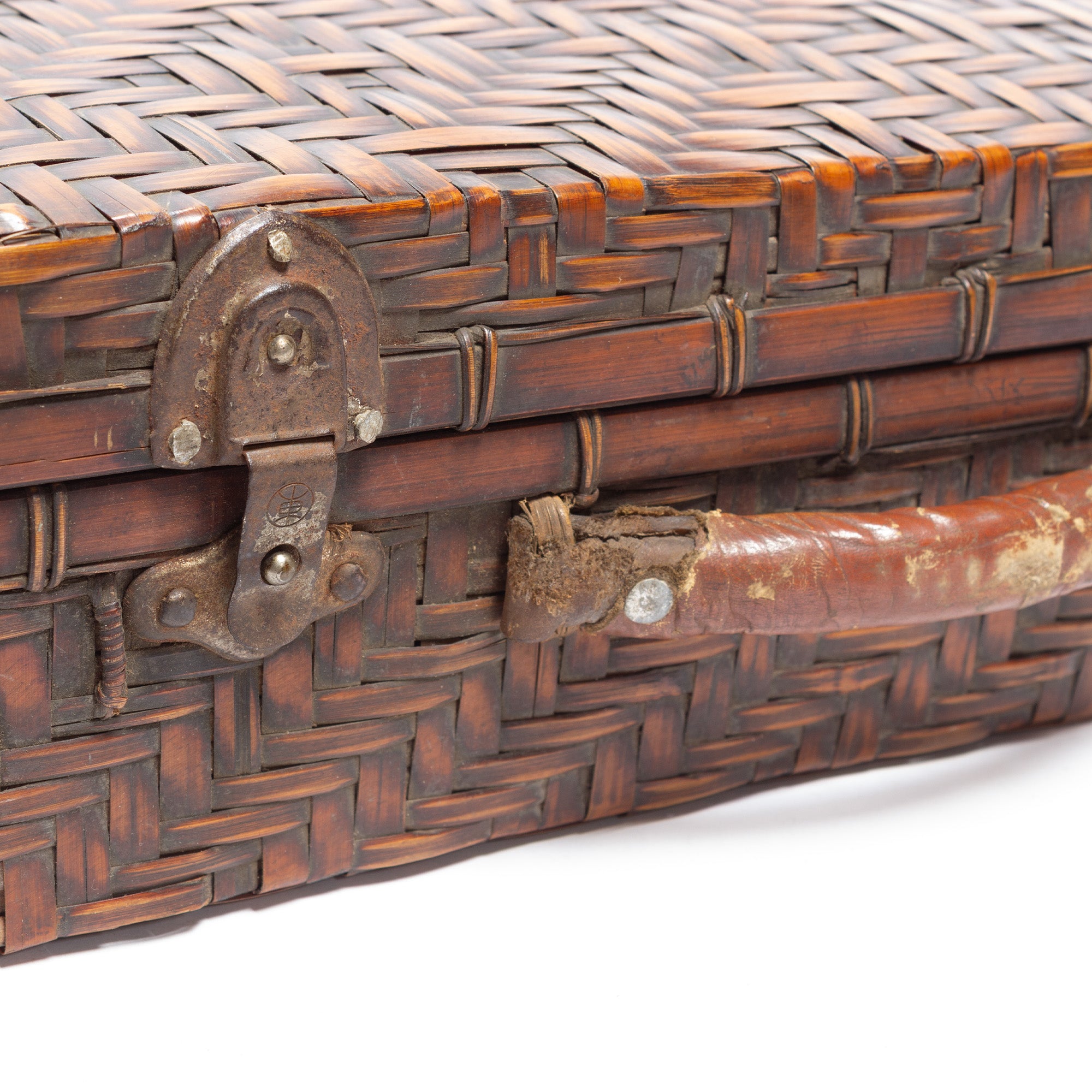 Hand Woven Bamboo Briefcase