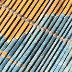 E-Sudare Split Bamboo Blind With Birds | Set of 2