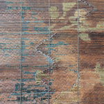 E-Sudare Split Bamboo Blind With Birds | Set of 2