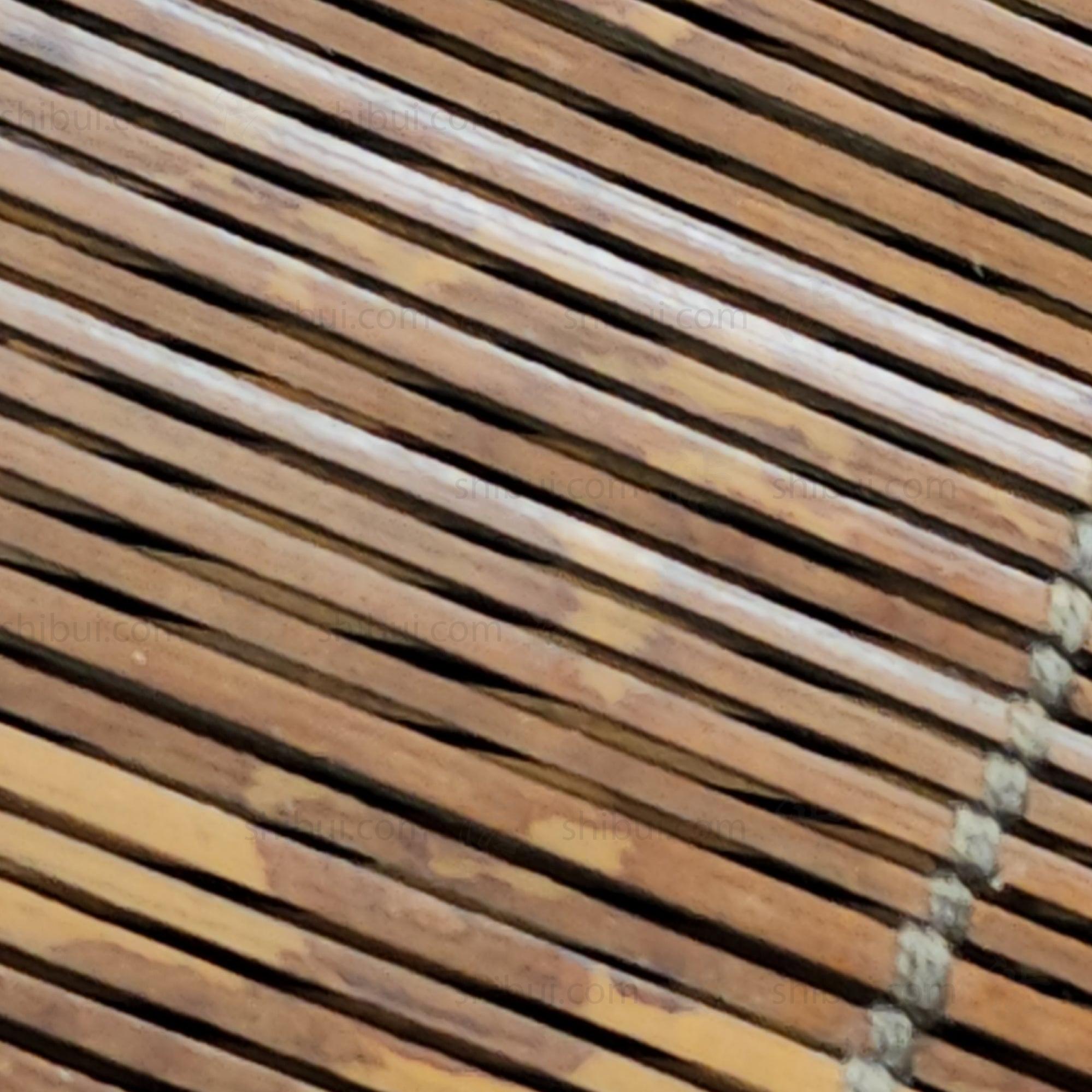 E-Sudare Split Bamboo Blind With Birds | Set of 2