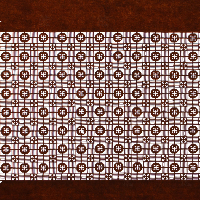 Edo Komon Katagami | Japanese Lacquered Paper Stencil