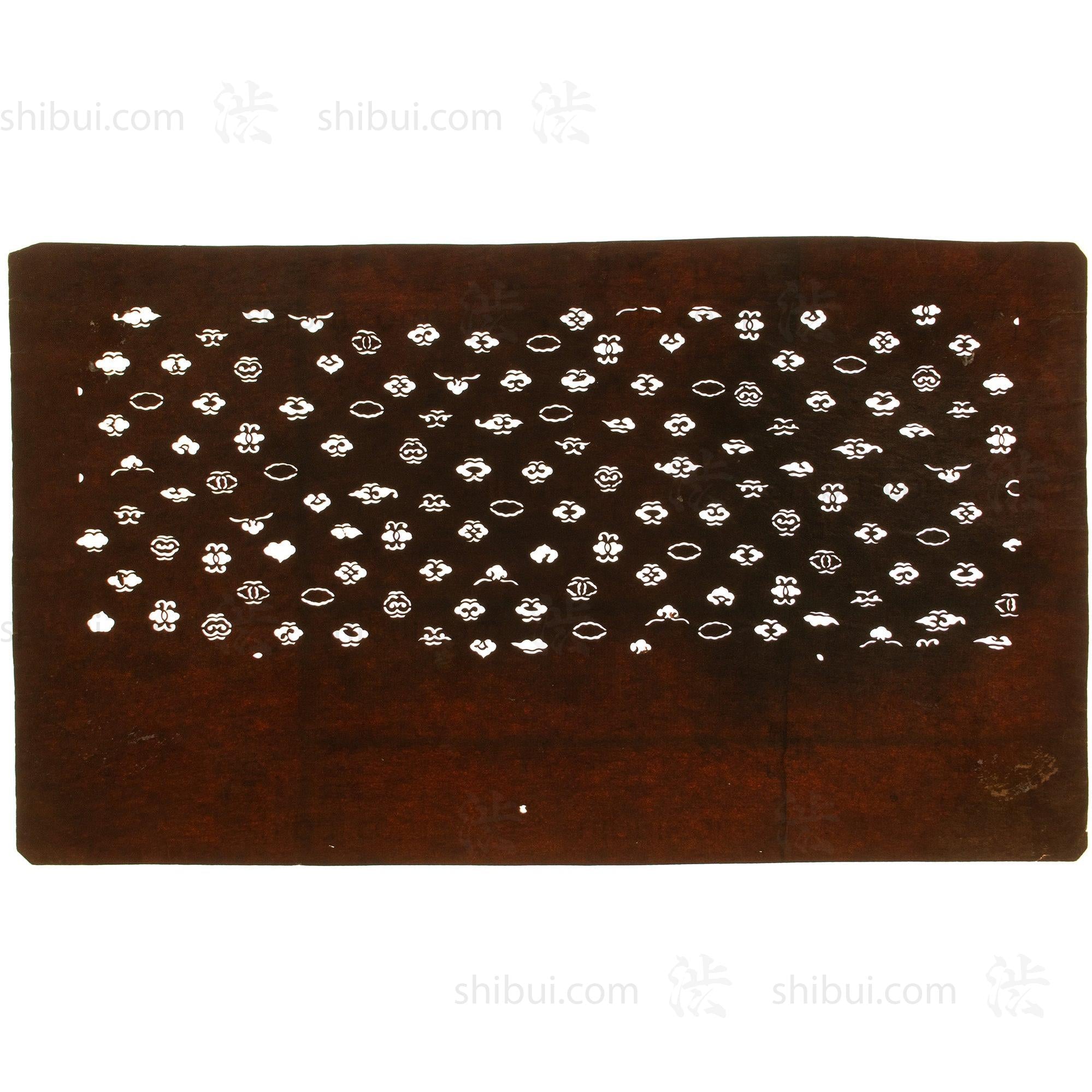 Meiji Katagami | Japanese Lacquered Paper Stencil