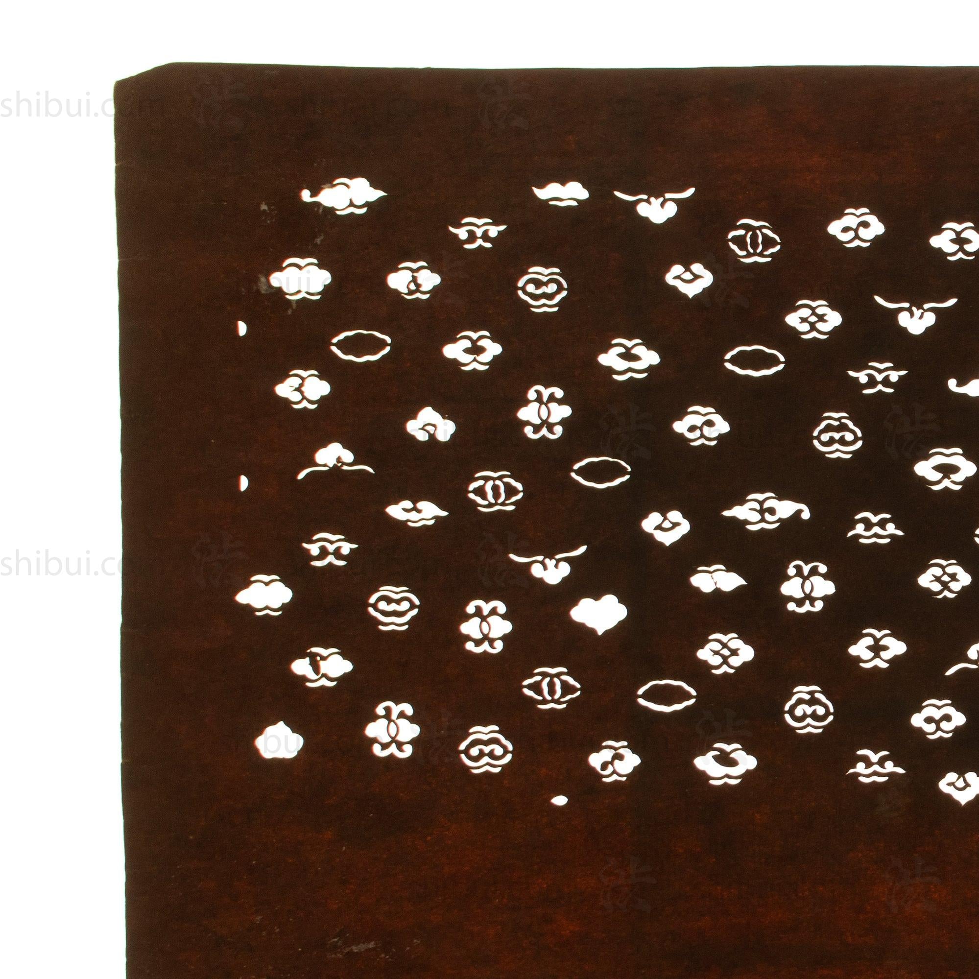 Meiji Katagami | Japanese Lacquered Paper Stencil