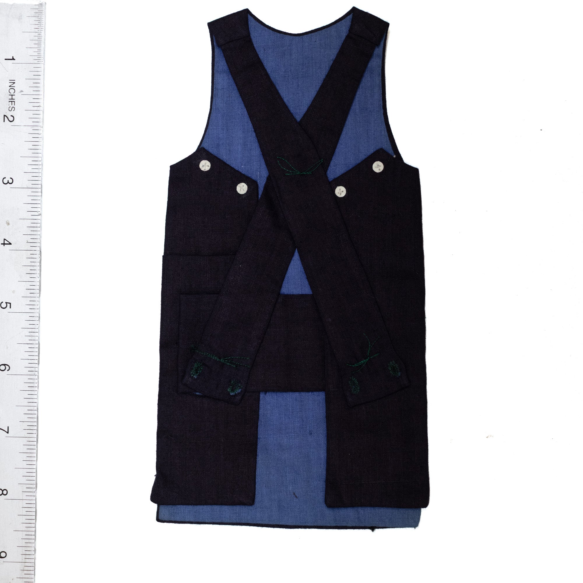 Japanese Apron Sewing Sample Maquette