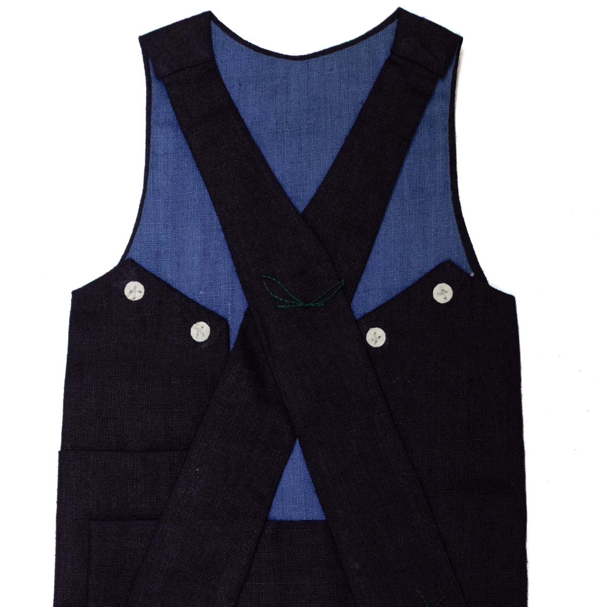 Japanese Apron Sewing Sample Maquette