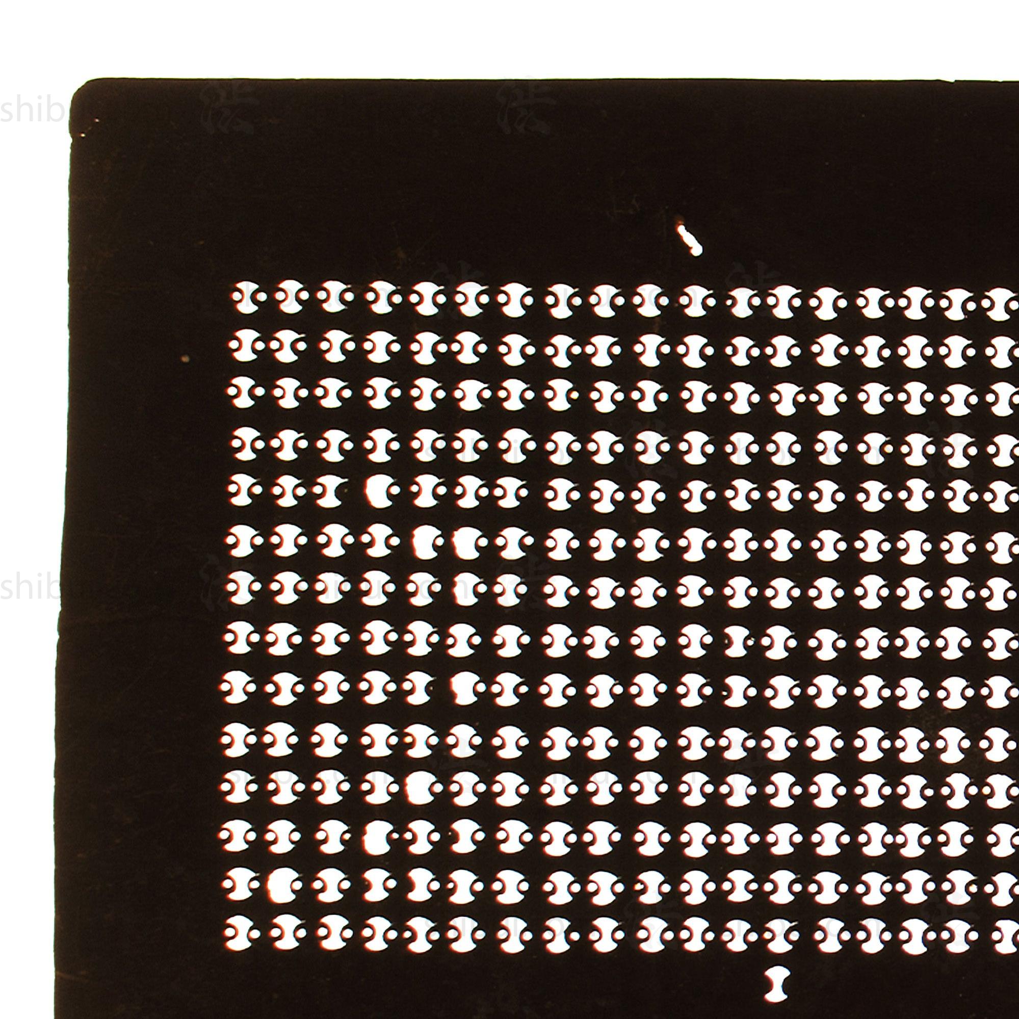 Edo Komon Katagami | Japanese Lacquered Paper Stencil