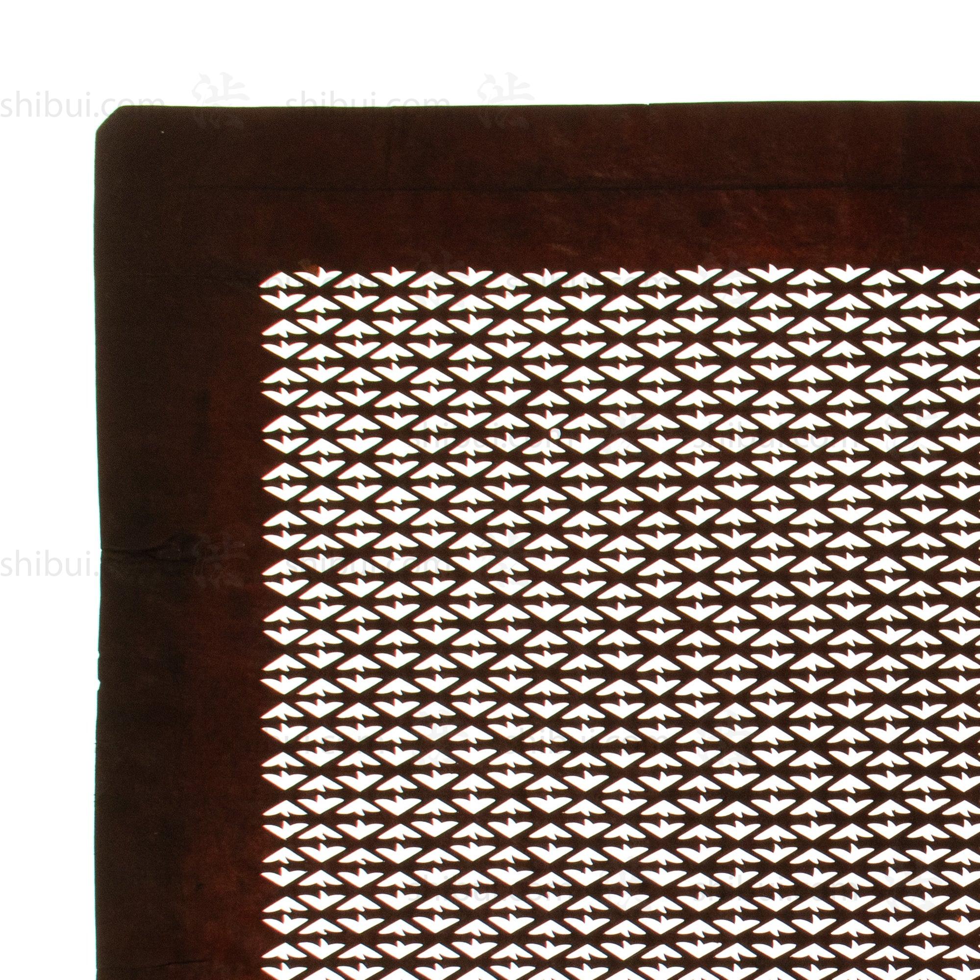 Edo Komon Katagami | Japanese Lacquered Paper Stencil