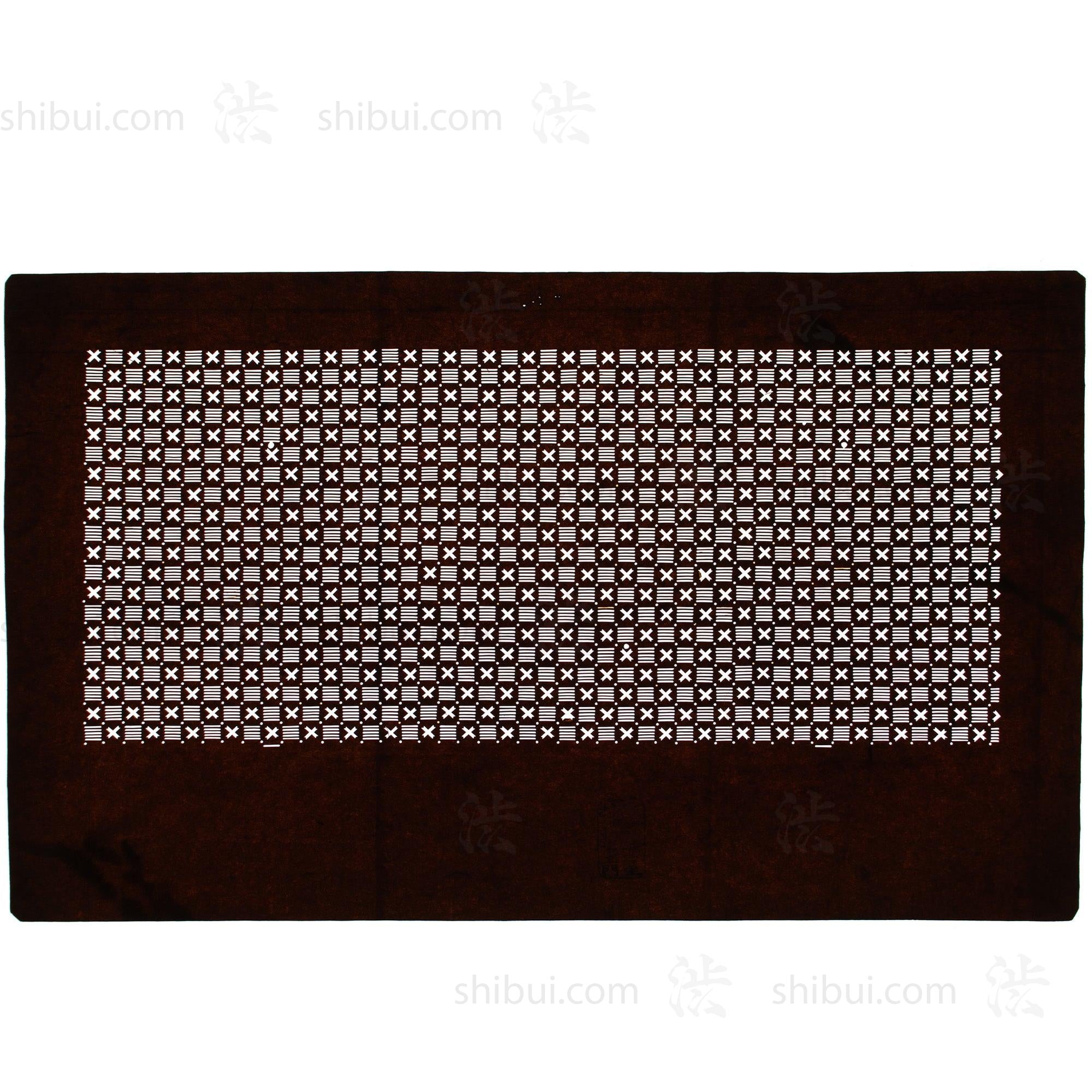 Edo Komon Katagami | Japanese Lacquered Paper Stencil