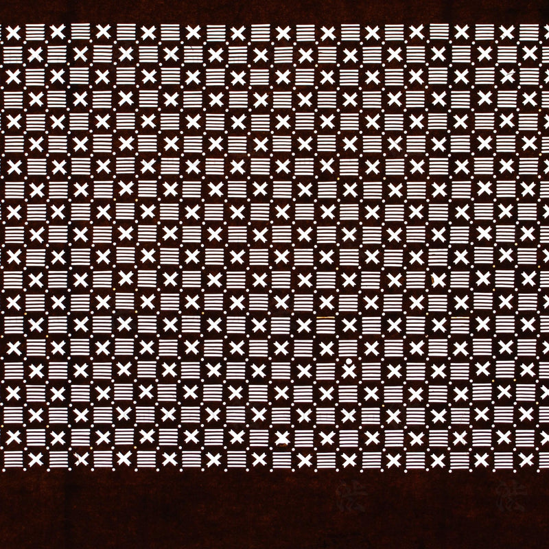 Edo Komon Katagami | Japanese Lacquered Paper Stencil