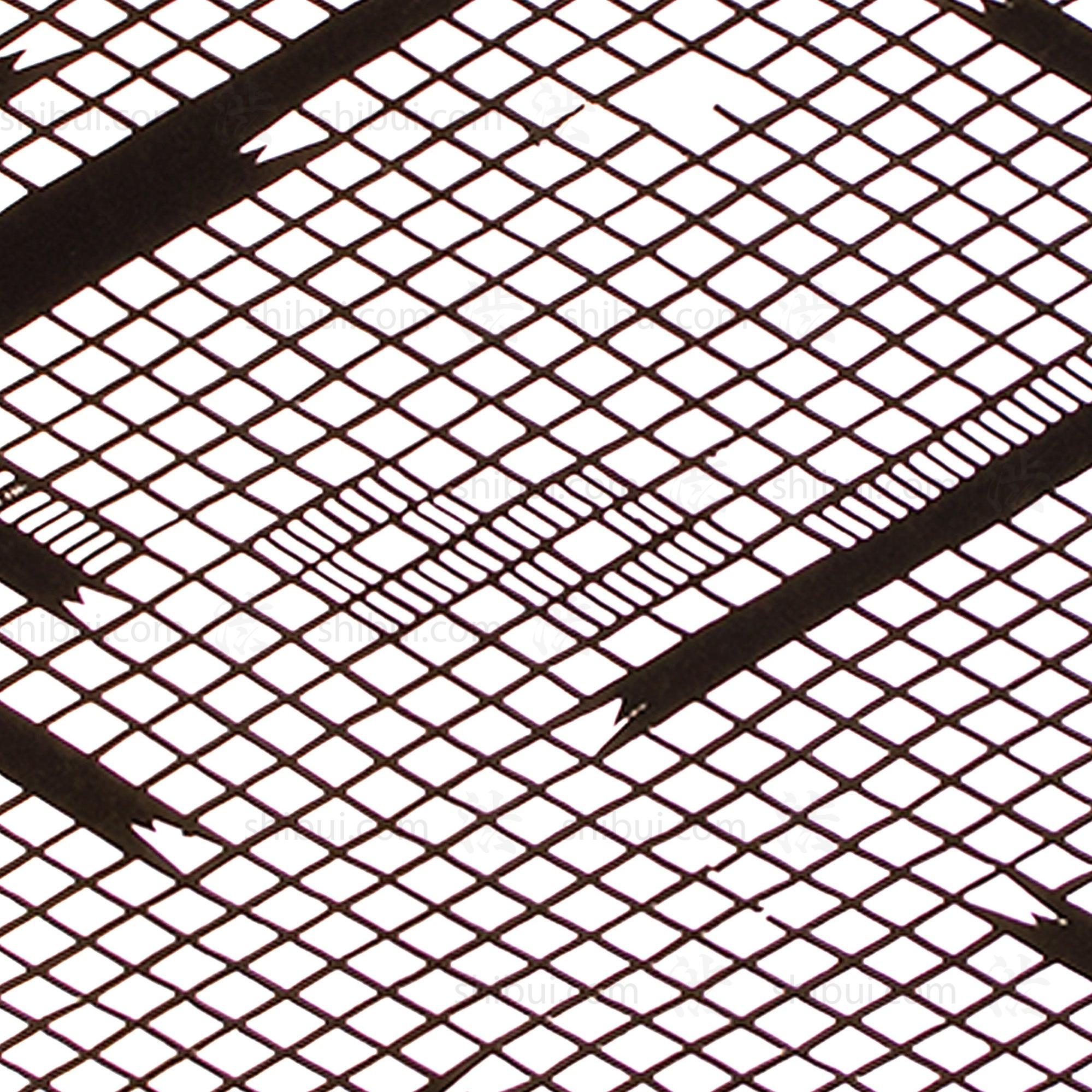 Kasuri Motif Katagami | Japanese Lacquered Paper Stencil