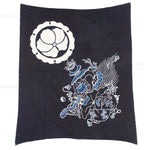 Ivy Mon And Lucky Symbol Indigo Tsutsugaki Furoshiki