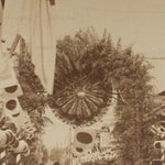 Antique Japanese Albumen Photo of the Bentendori Quarter