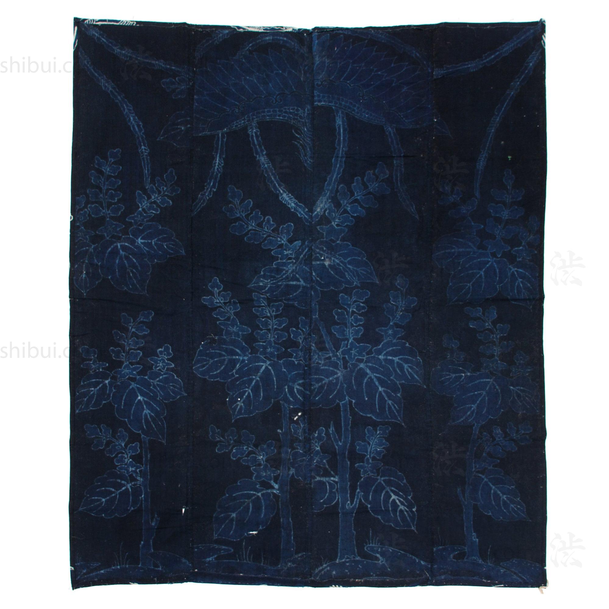Antique Japanese Tsutsugaki Futonji