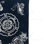 Lucky Symbols Tsutsugaki Furoshiki | Japanese Indigo