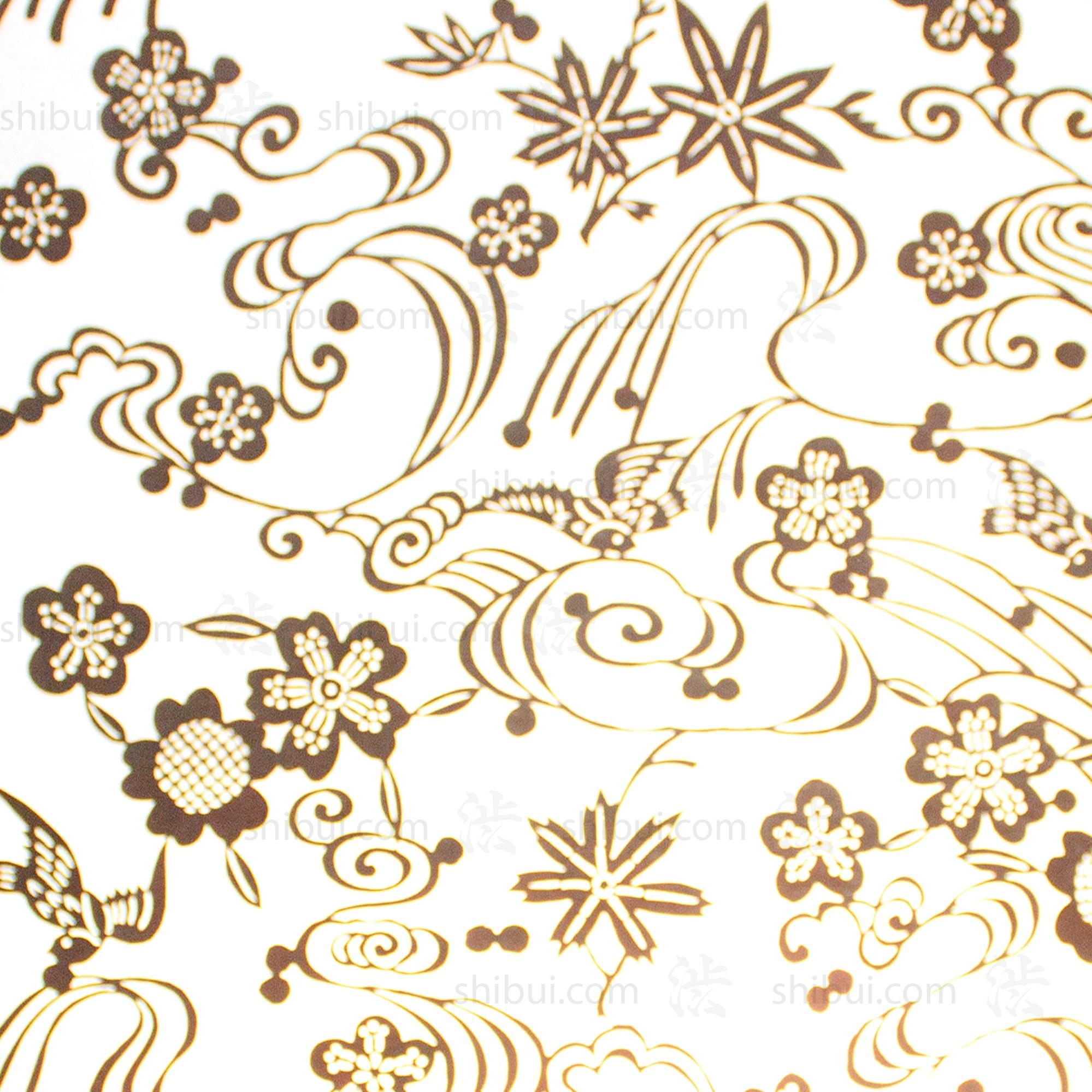 Katagami Japanese Lacquered Paper Stencil