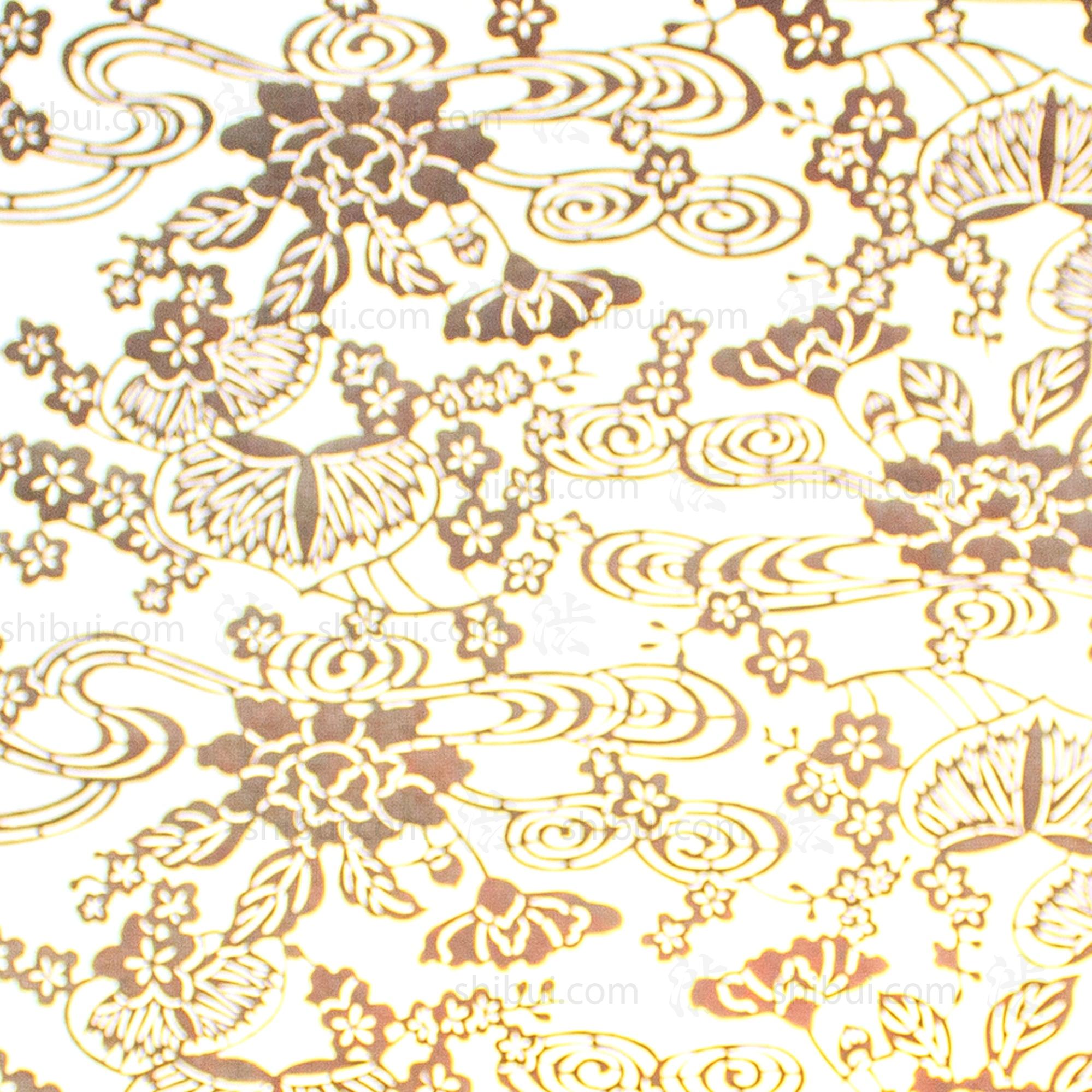 Katagami Japanese Lacquered Paper Stencil