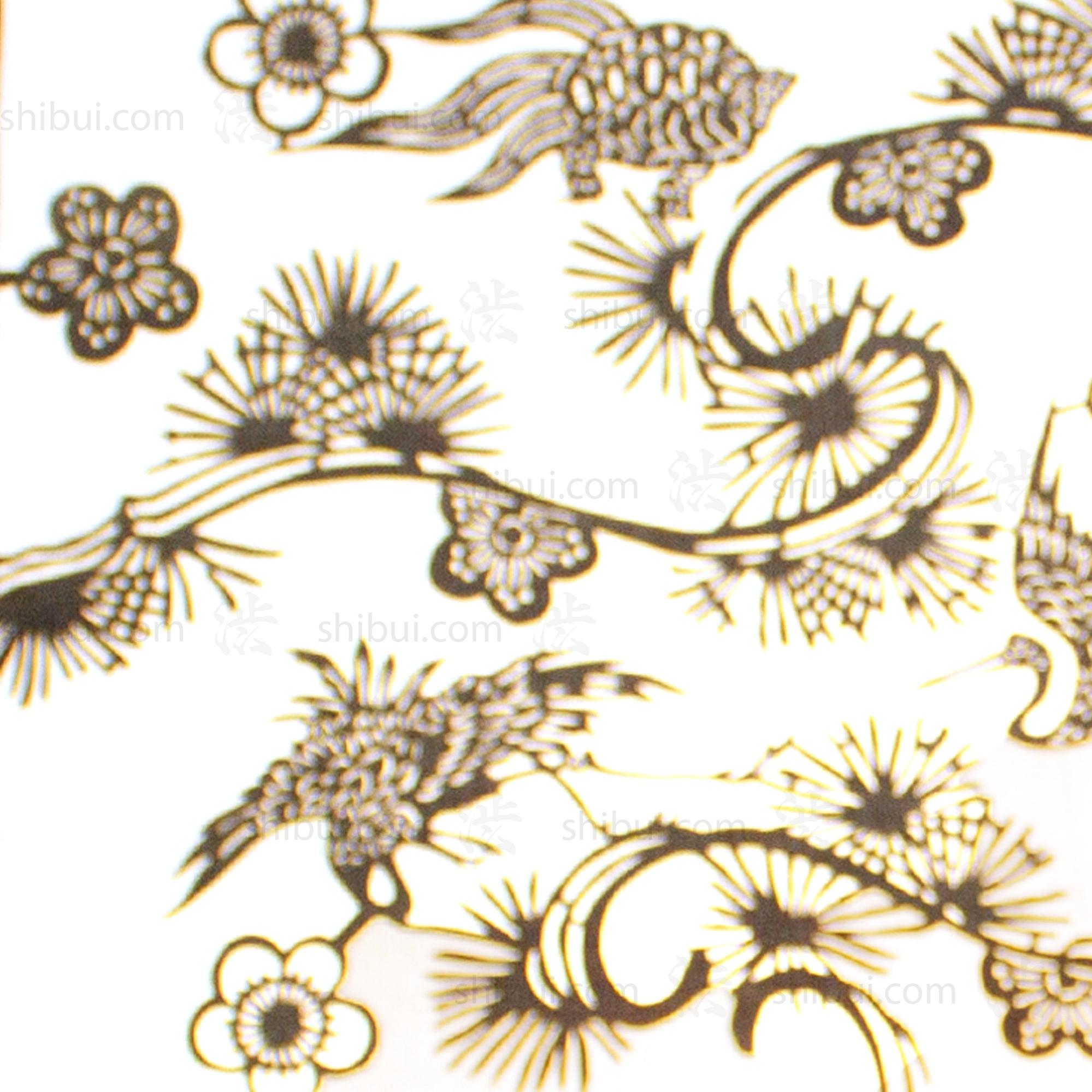 Katagami Japanese Lacquered Paper Stencil