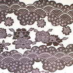 Katagami Japanese Lacquered Paper Stencil