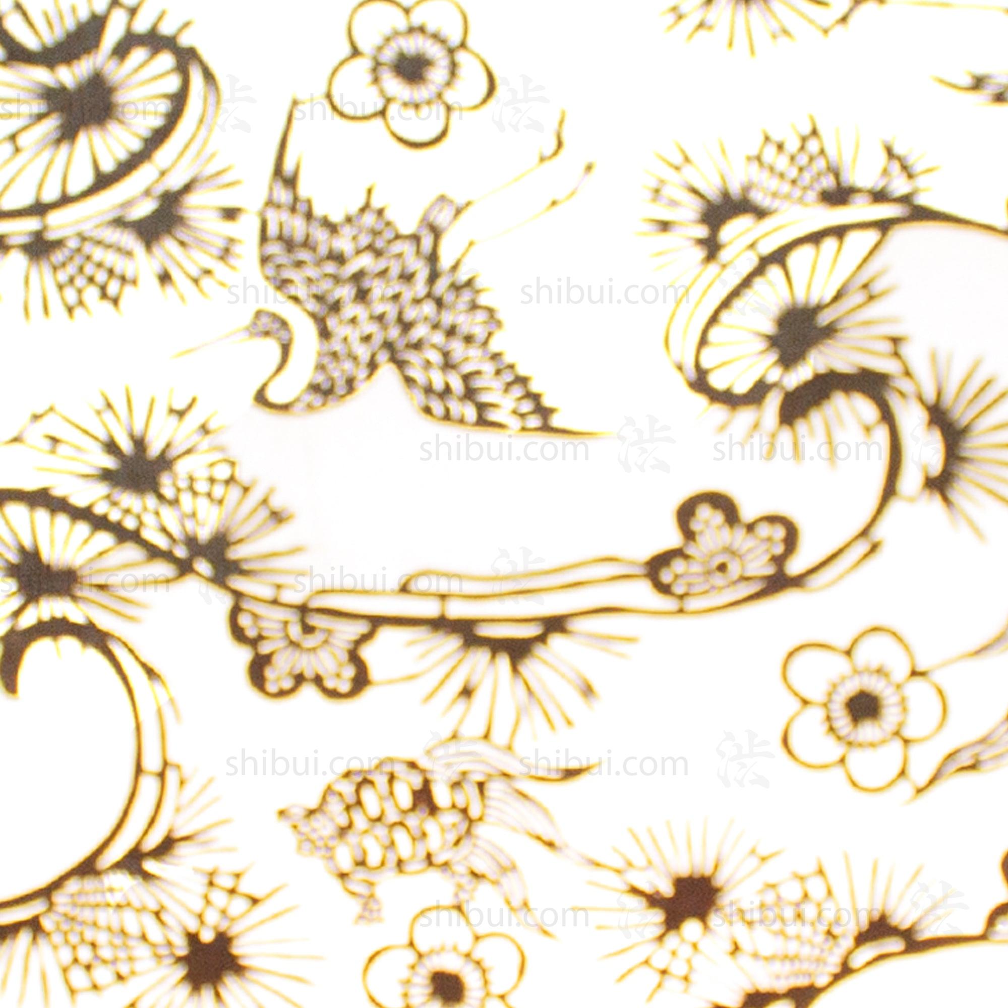 Katagami Japanese Lacquered Paper Stencil