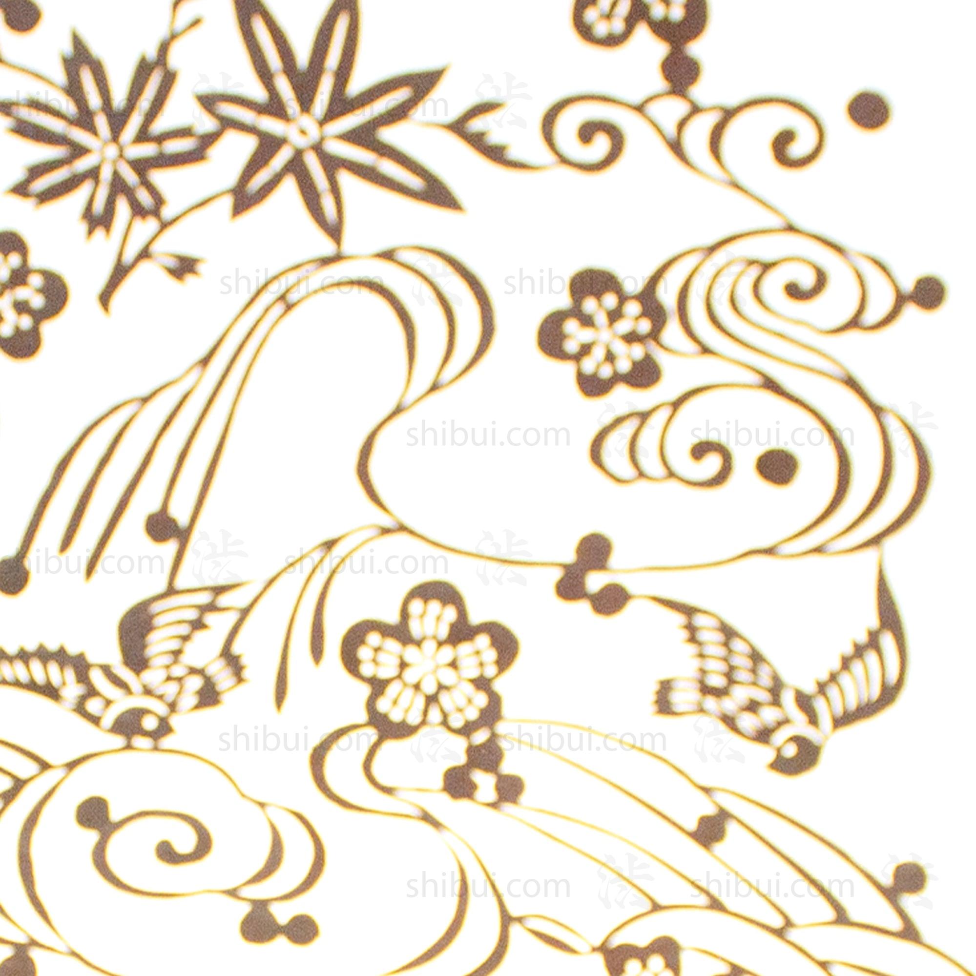 Katagami Japanese Lacquered Paper Stencil