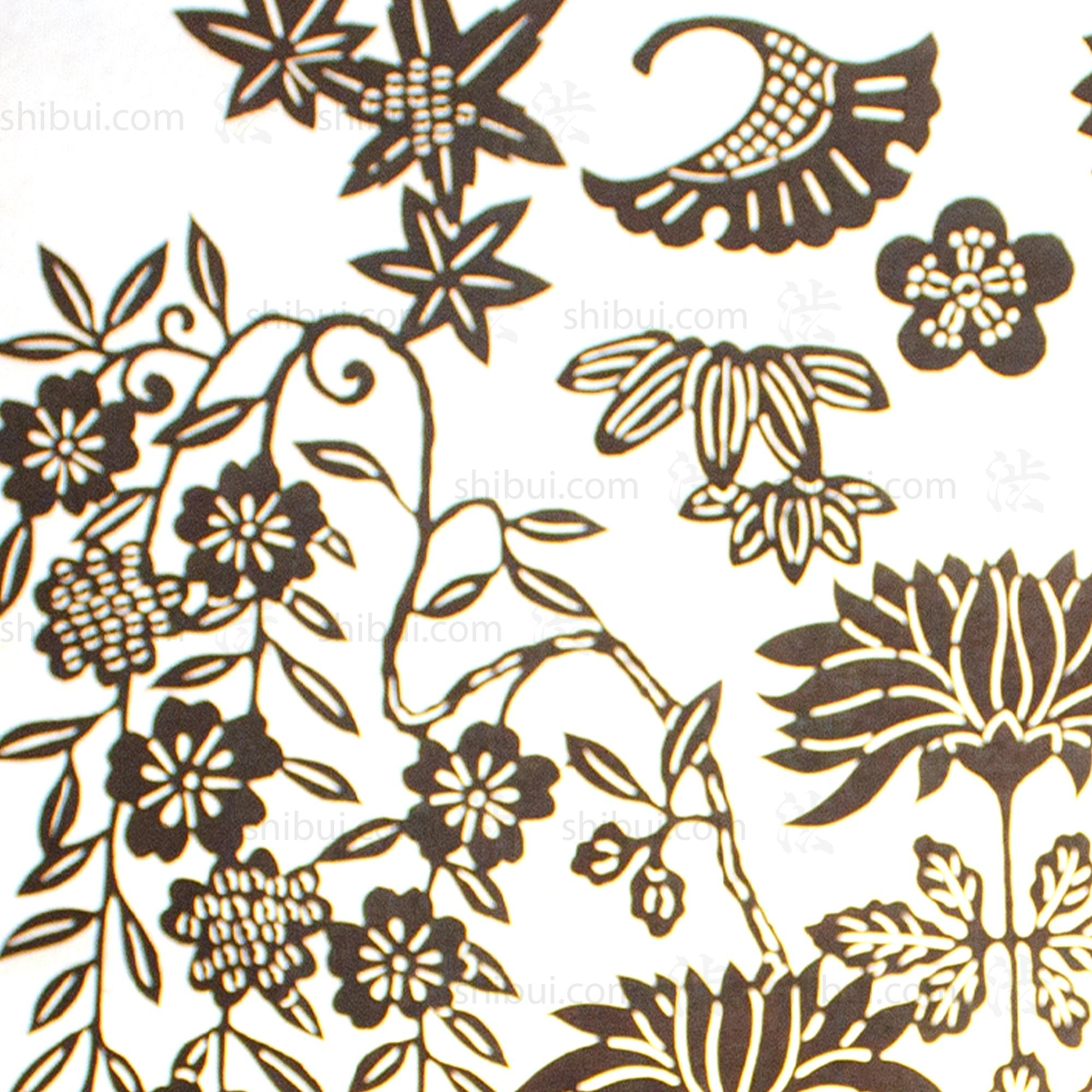 Katagami Japanese Lacquered Paper Stencil