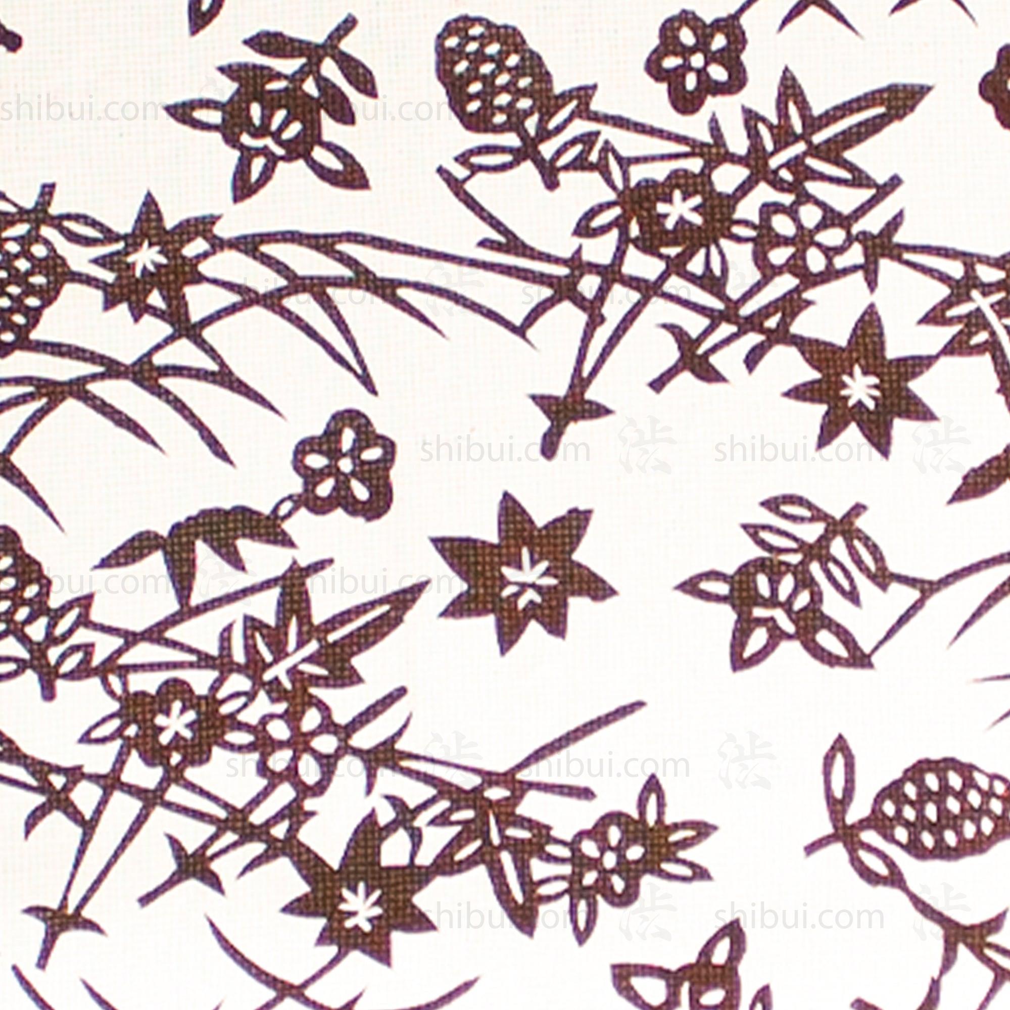 Katagami Japanese Lacquered Paper Stencil