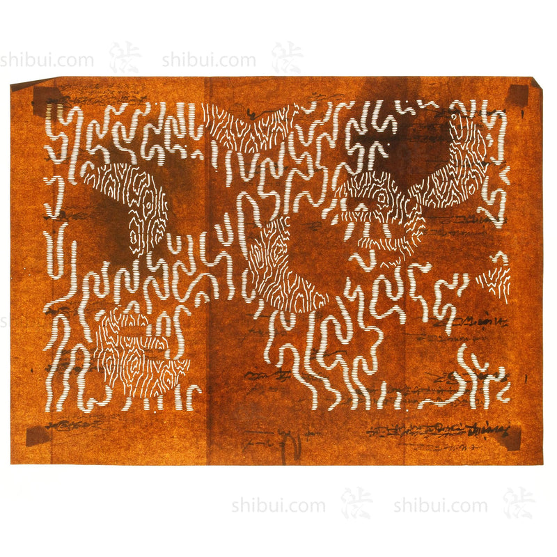 Katagami | Japanese Lacquered Paper Stencil