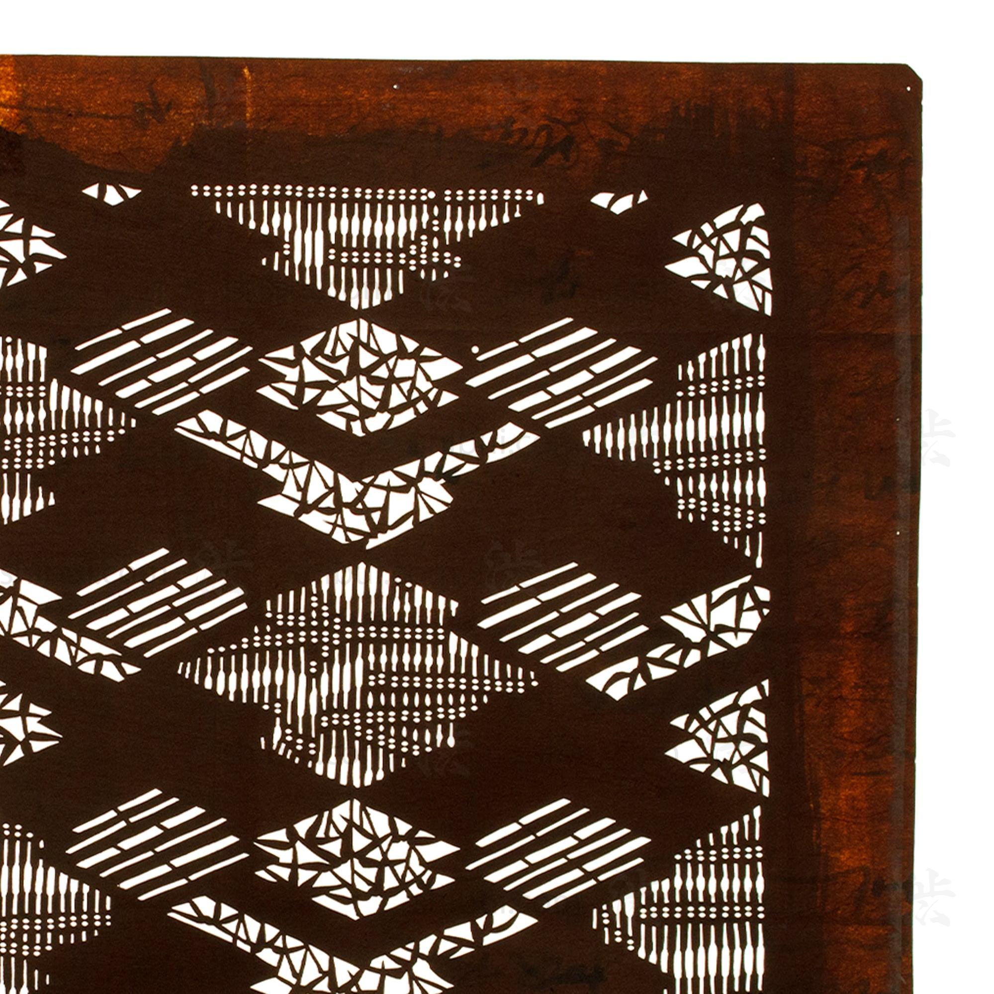 Katagami | Japanese Lacquered Paper Stencil