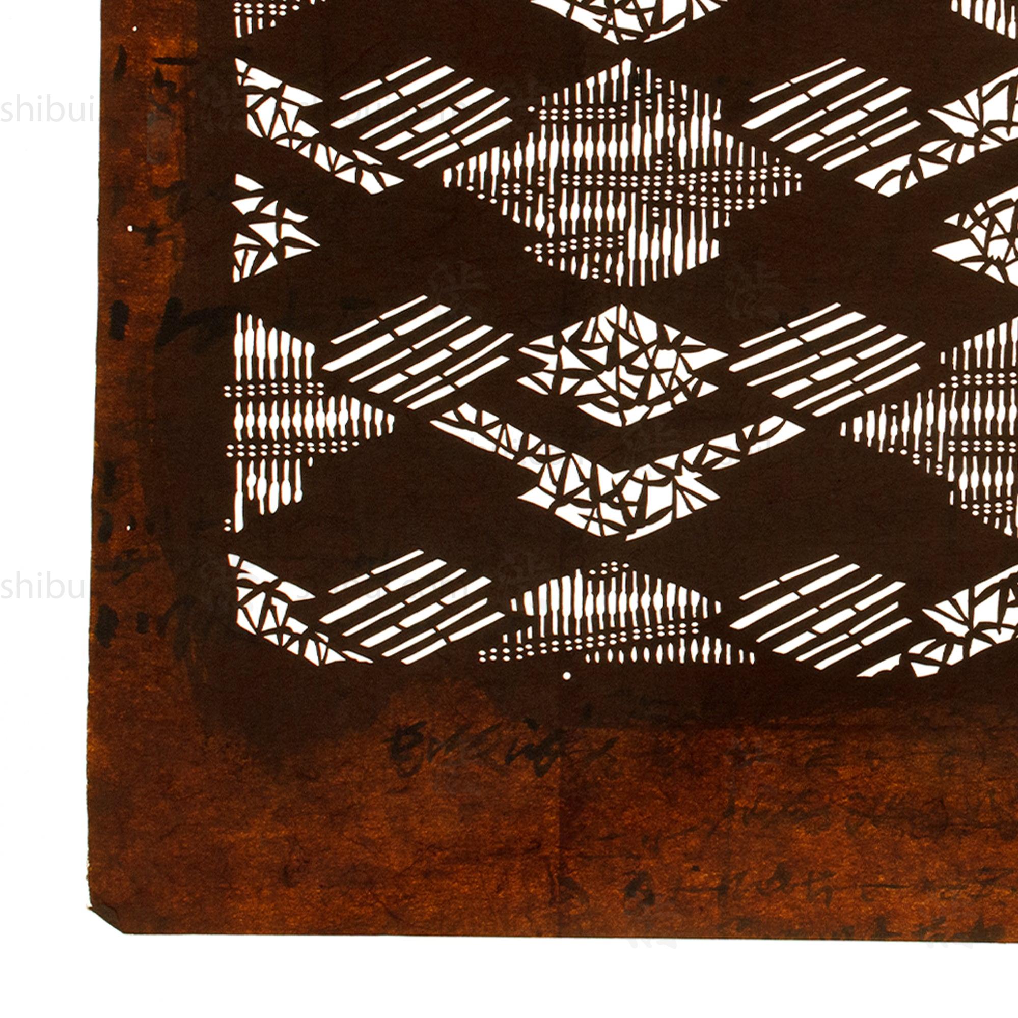 Katagami | Japanese Lacquered Paper Stencil