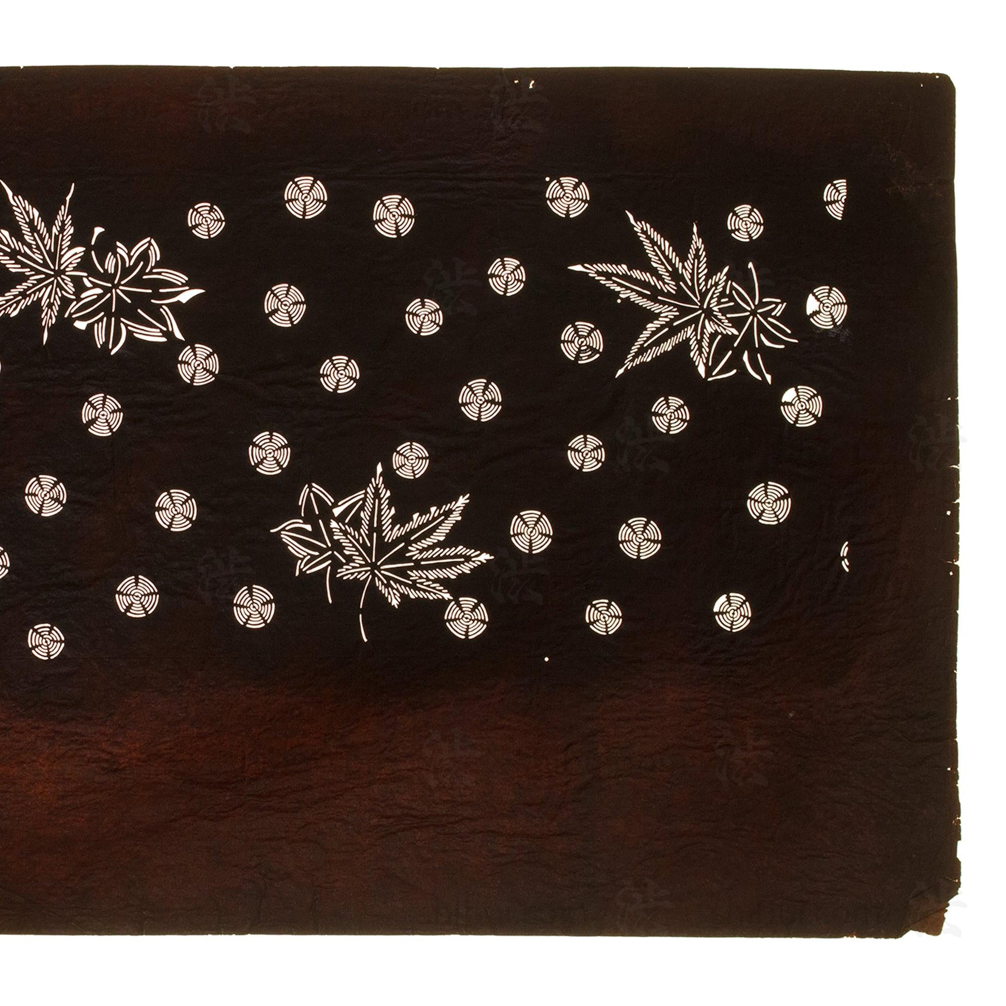 Katagami | Japanese Lacquered Paper Stencil