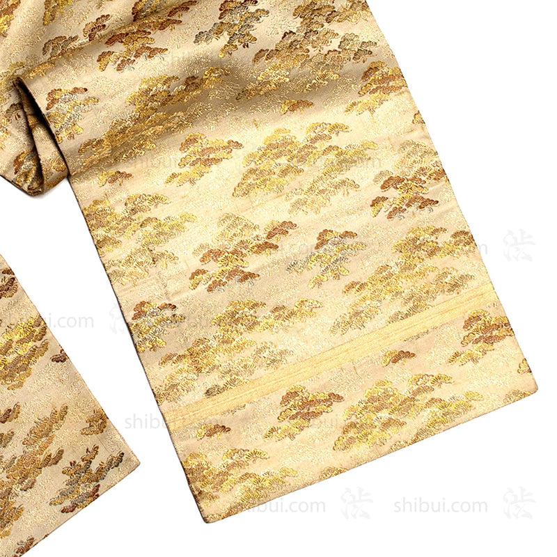 Japanese Silk Brocade Maru Obi