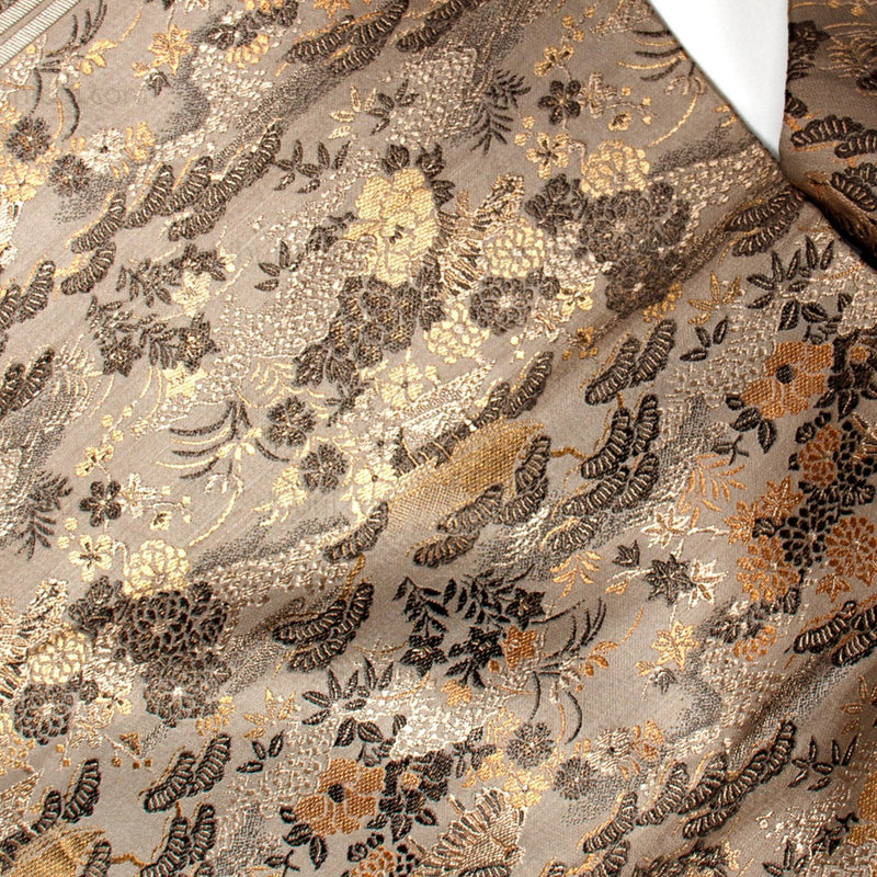 Japanese Silk Brocade Maru Obi