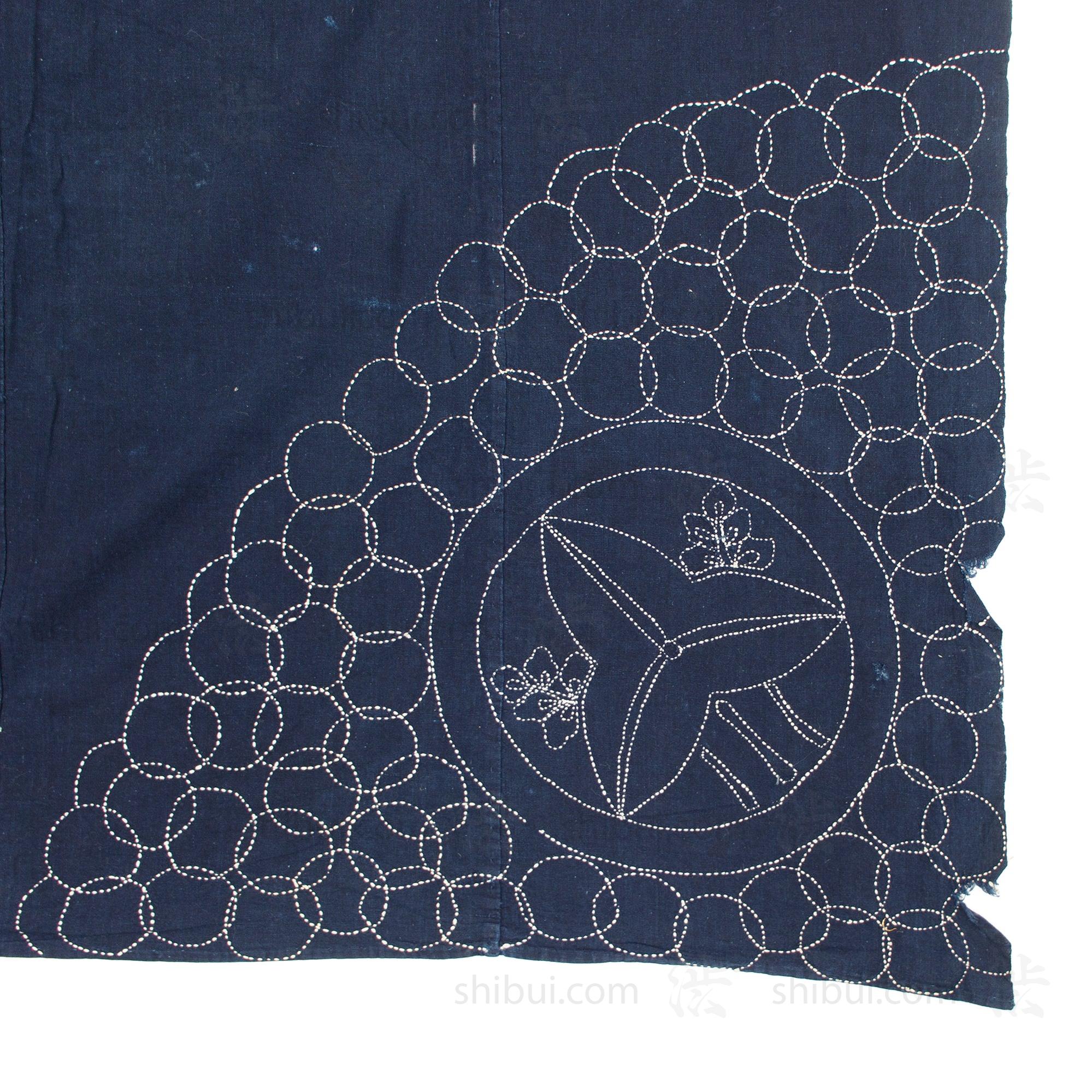 Indigo Sashiko Furoshiki