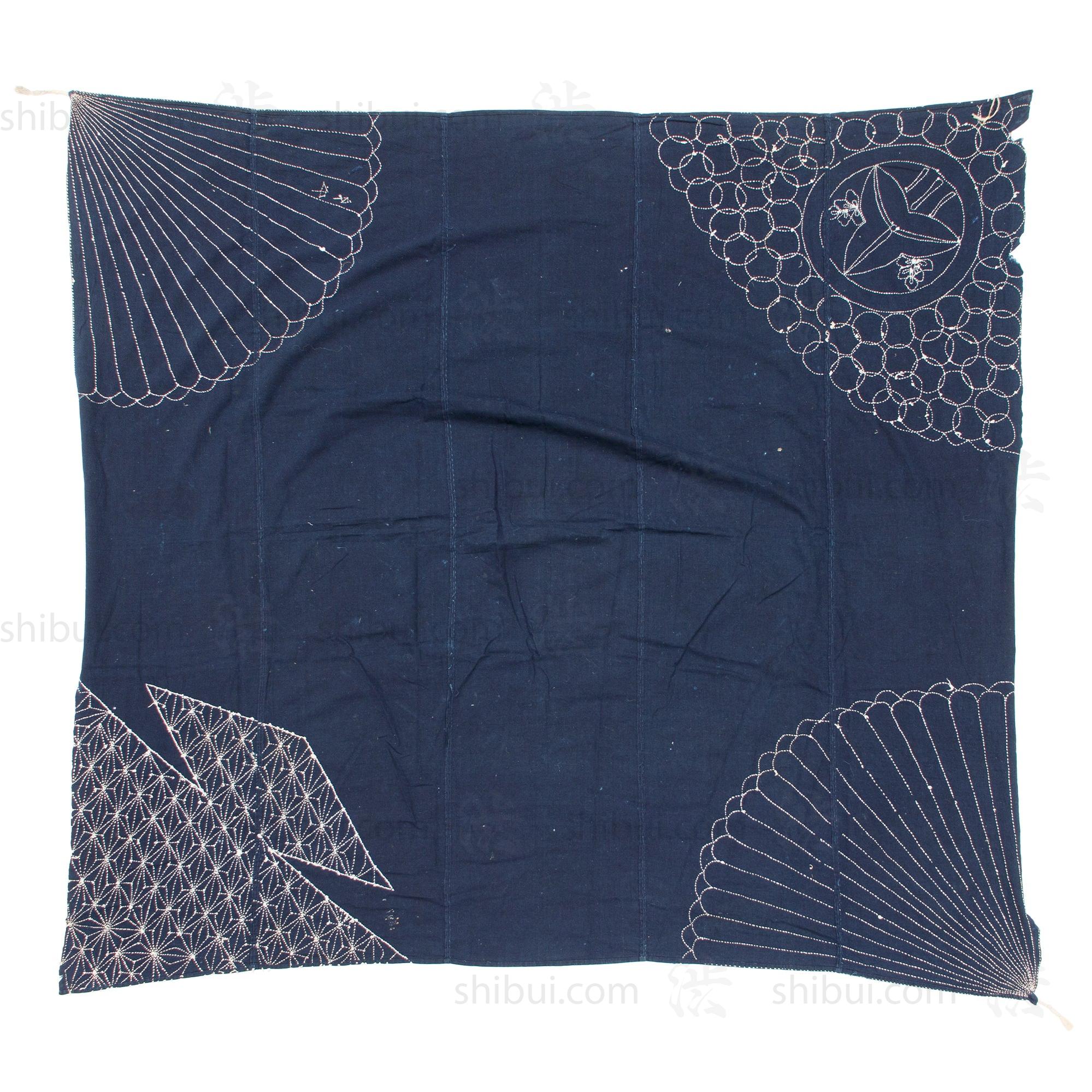 Indigo Sashiko Furoshiki