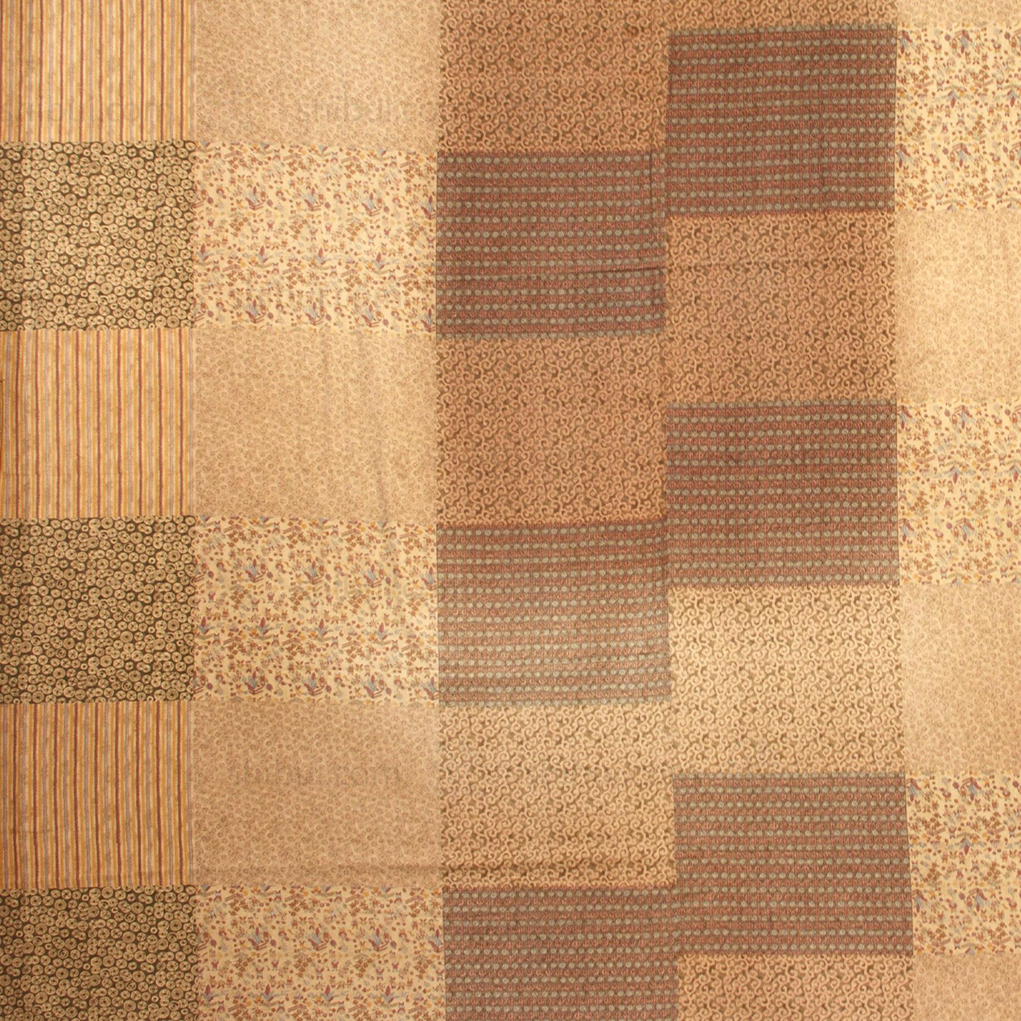 Vintage Sarasa Print Futonji, Showa Era.