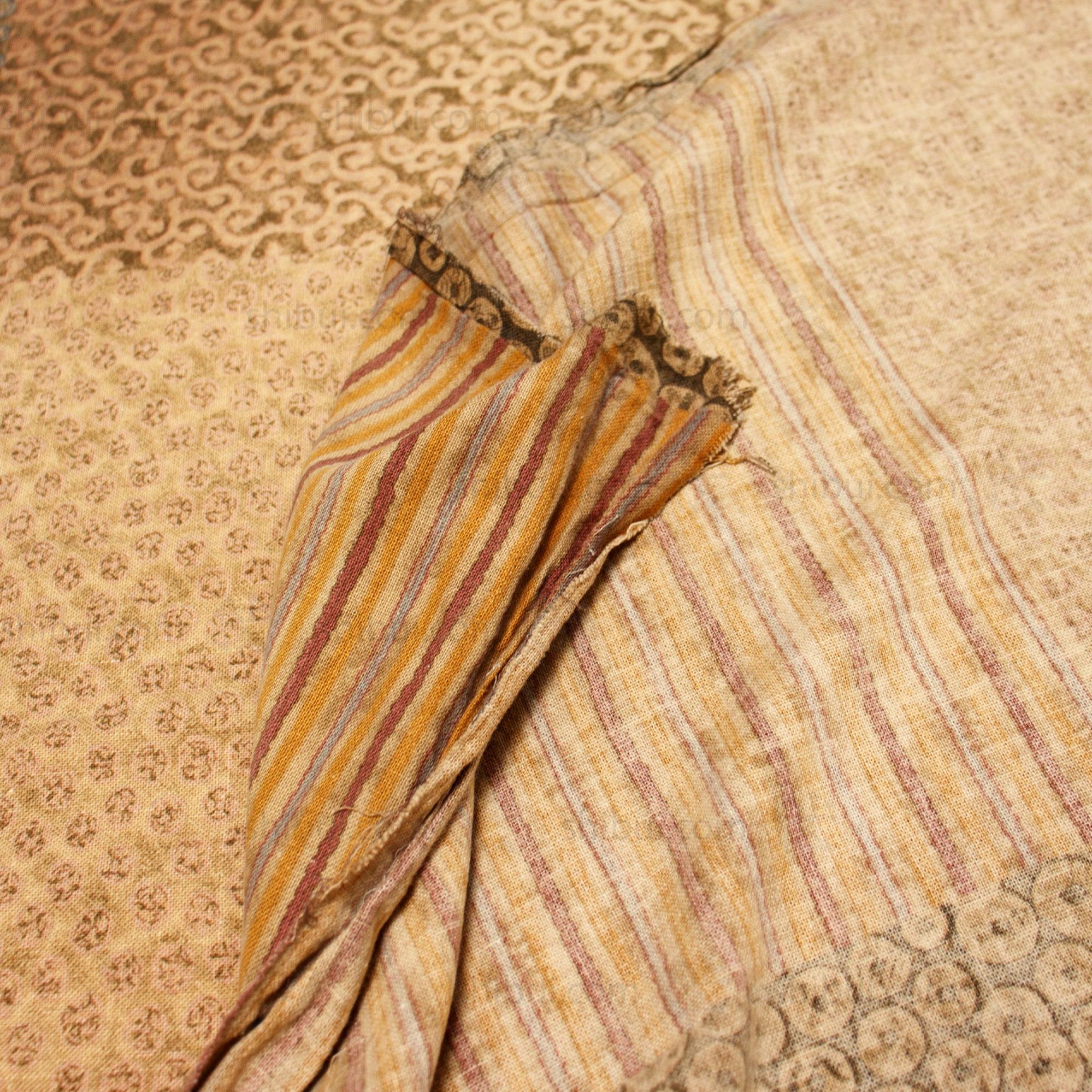 Vintage Sarasa Print Futonji, Showa Era.