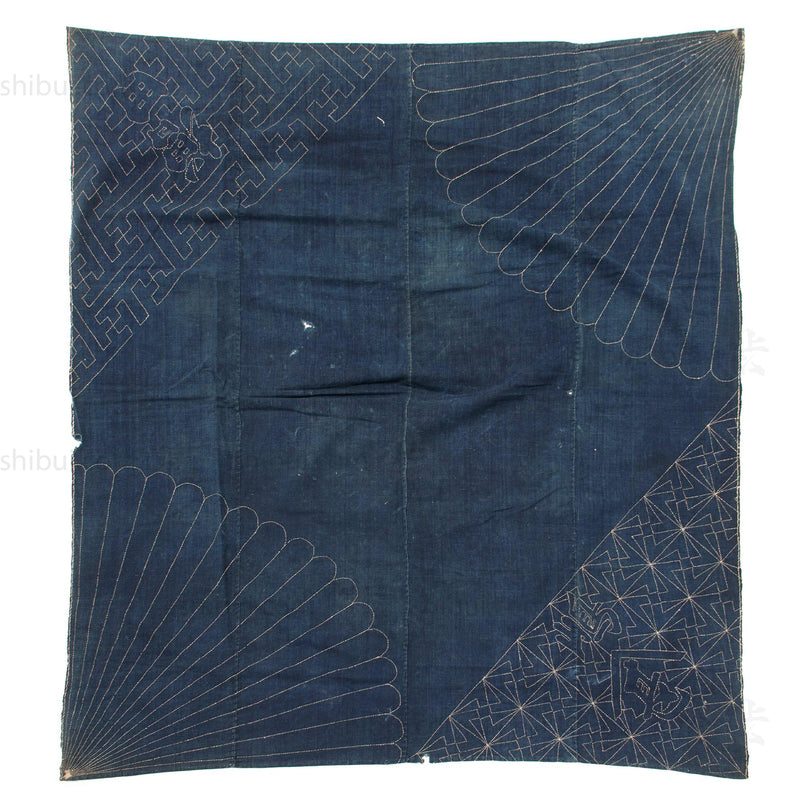 Indigo Sashiko Furoshiki