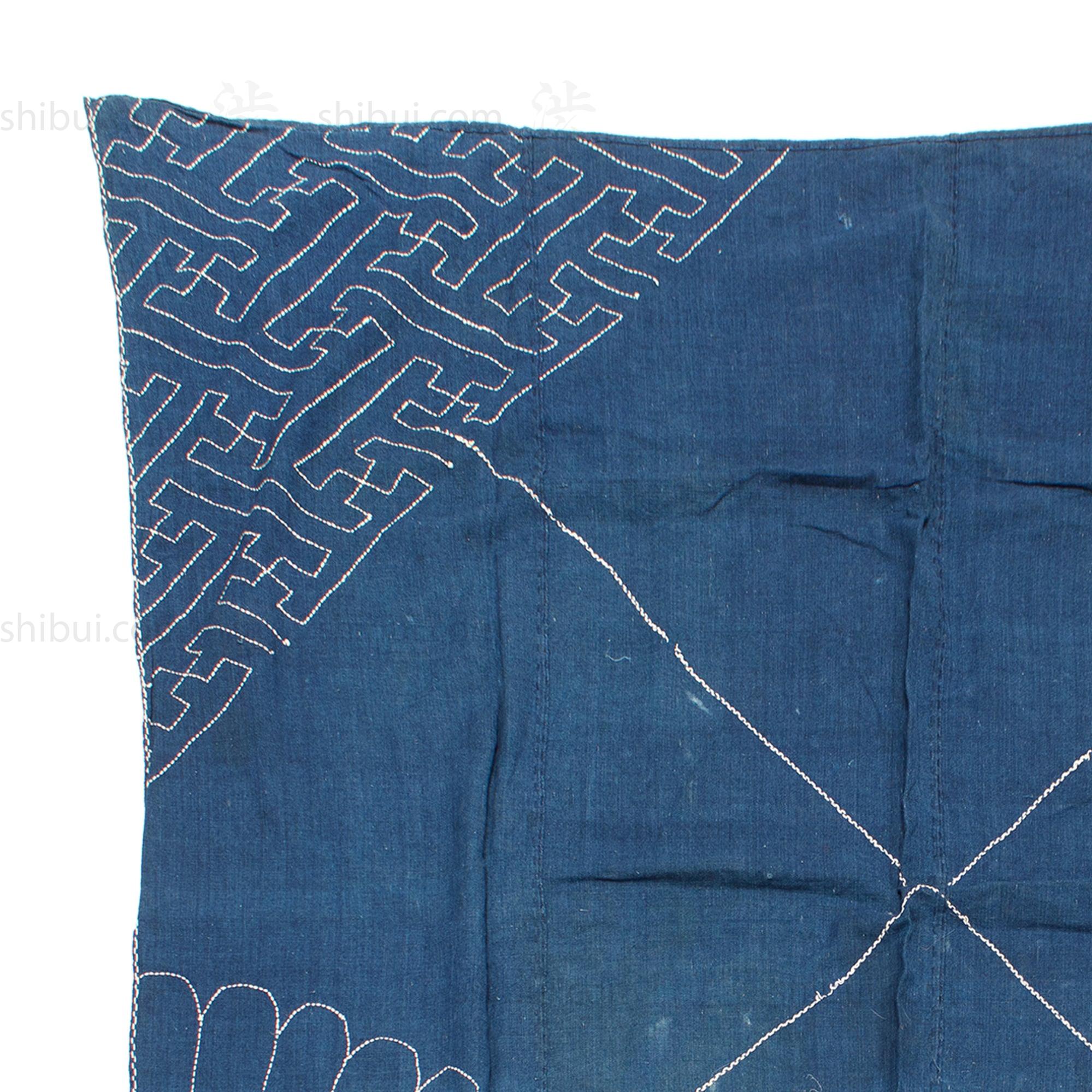 Indigo Sashiko Furoshiki